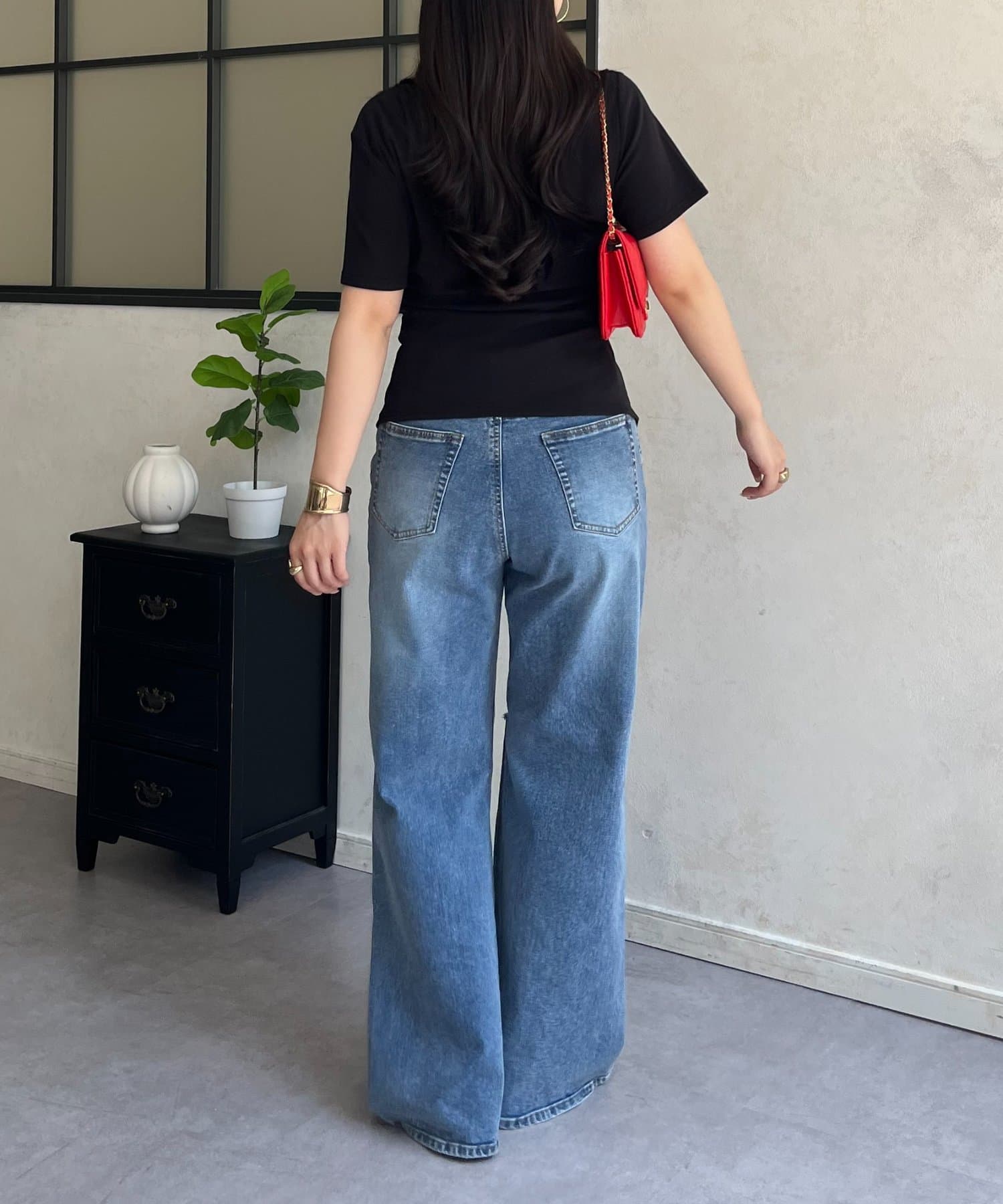 prose verse(プロズヴェール) ウエストクロスカシュクールTシャツ