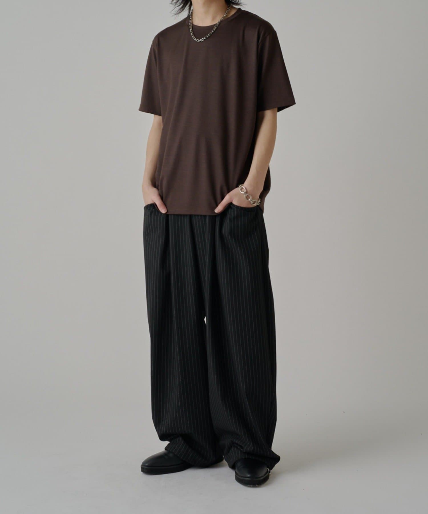 Lui's(ルイス) ウールプレーティングレギュラーフィットT