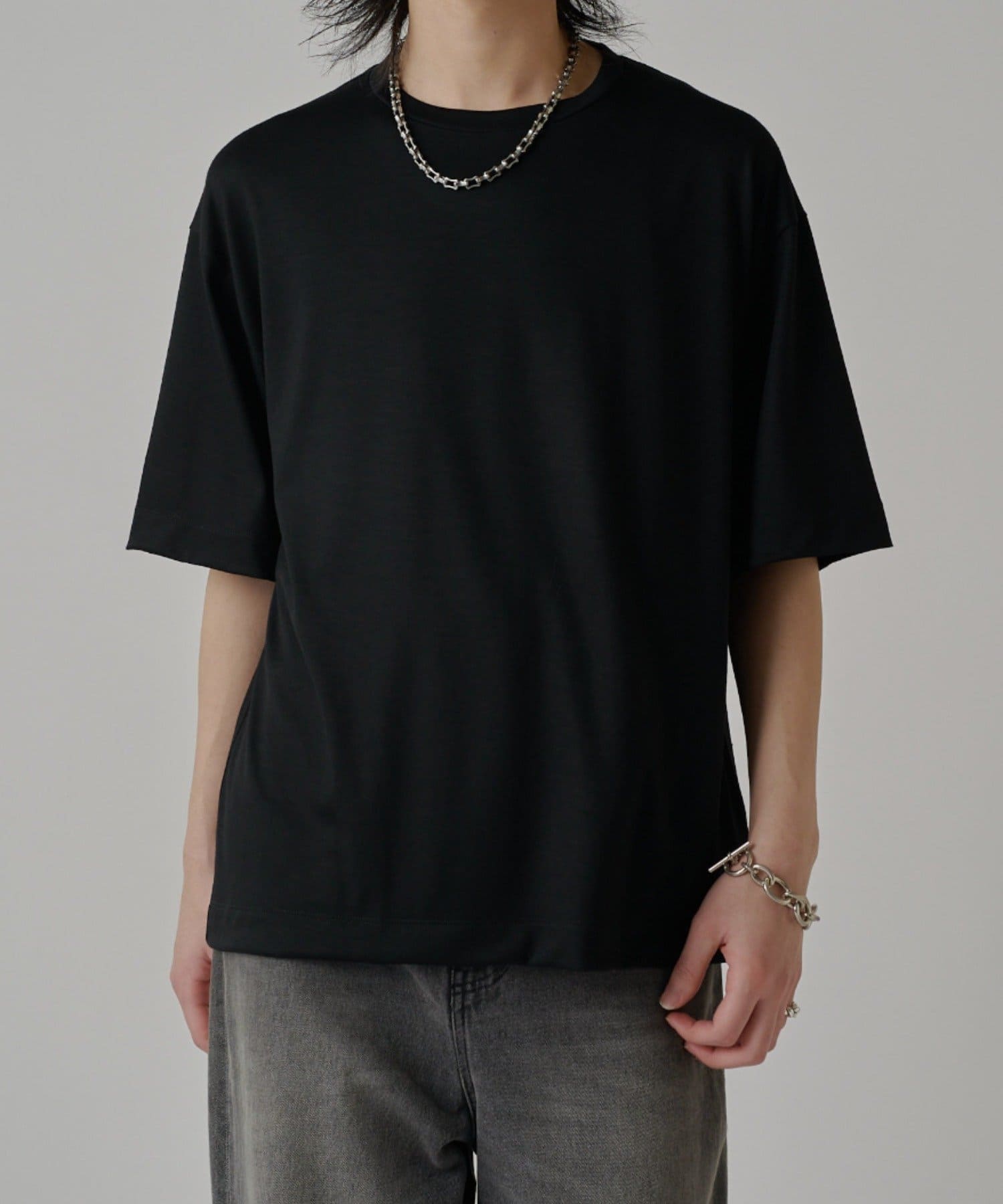 Lui's(ルイス) ウールプレーティングルーズフィットT