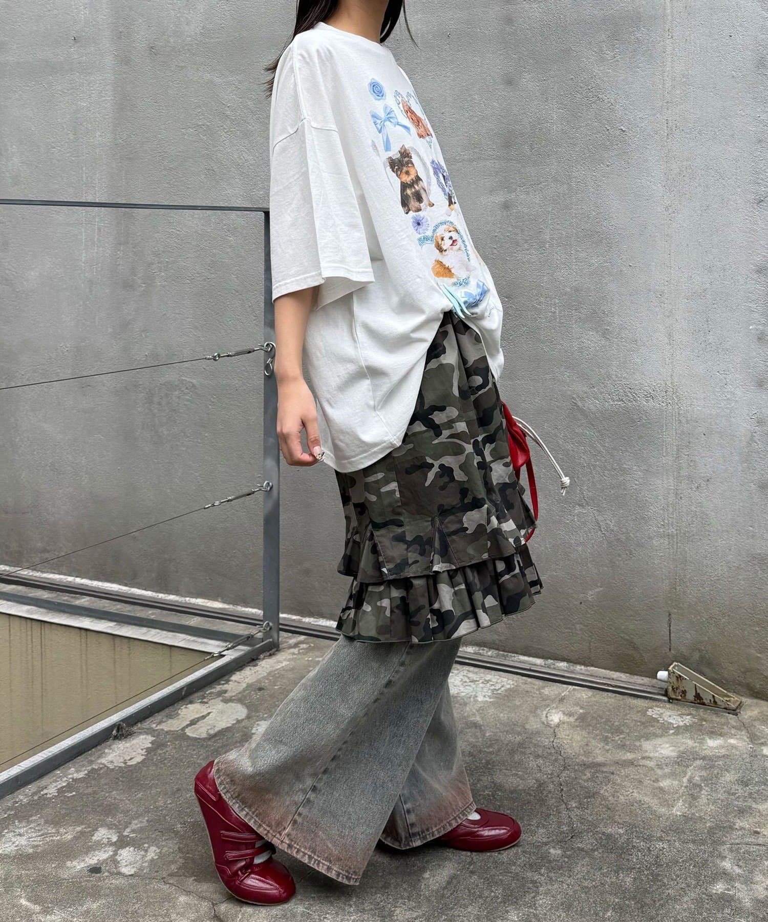 CIAOPANIC(チャオパニック) わんにゃんぴょんBIGTee