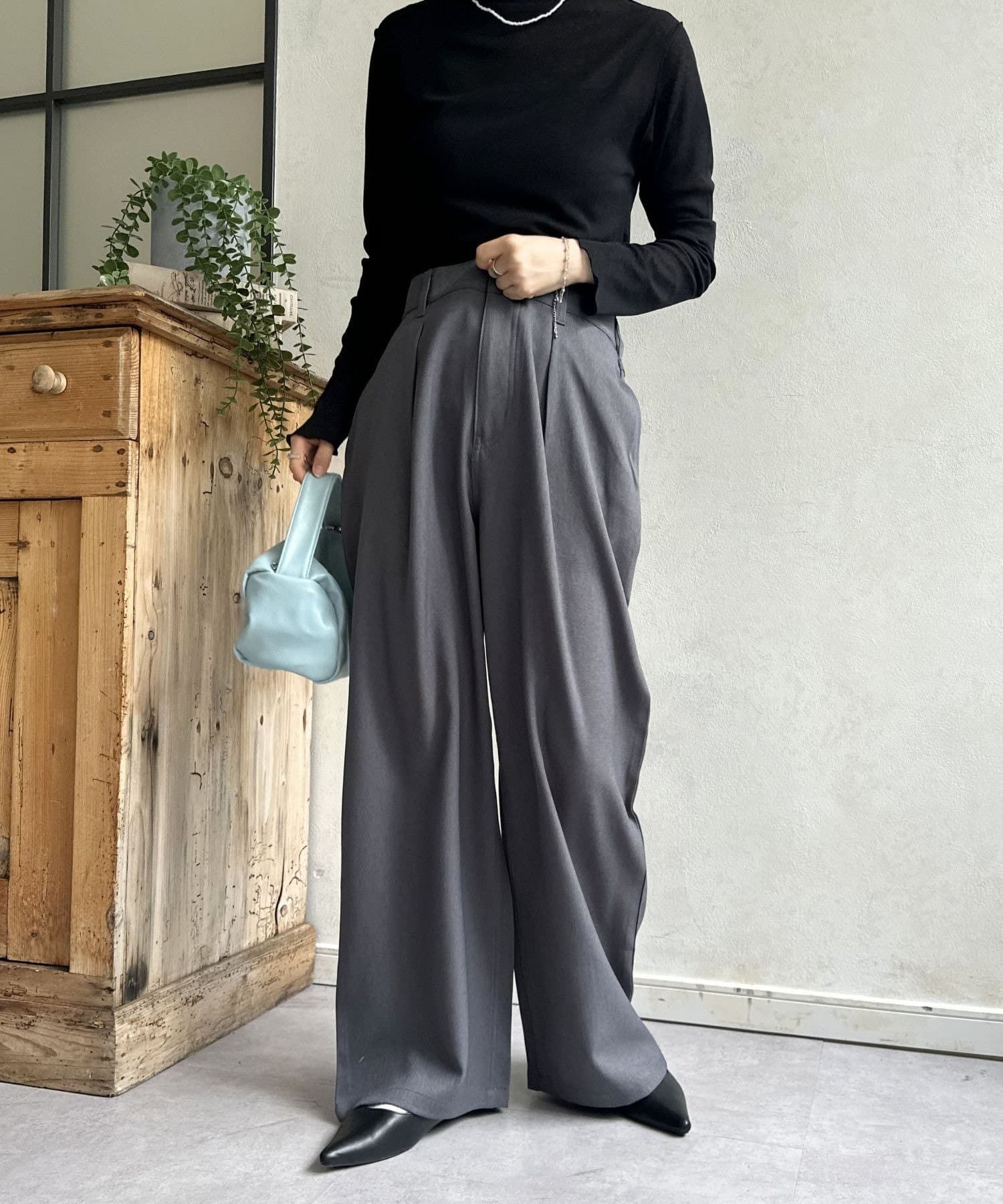 LOCUST(ローカスト) 【Wrangler】ツイルワイドパンツ