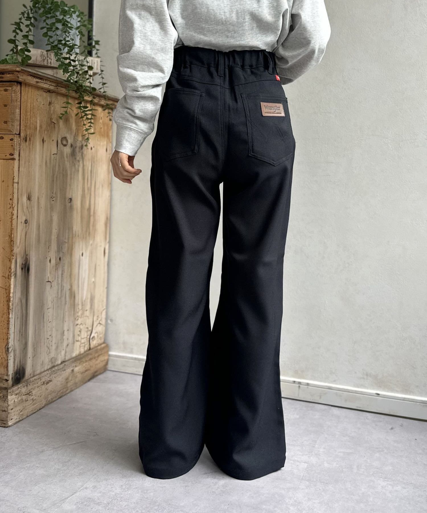 LOCUST(ローカスト) 【Wrangler】ツイルワイドパンツ