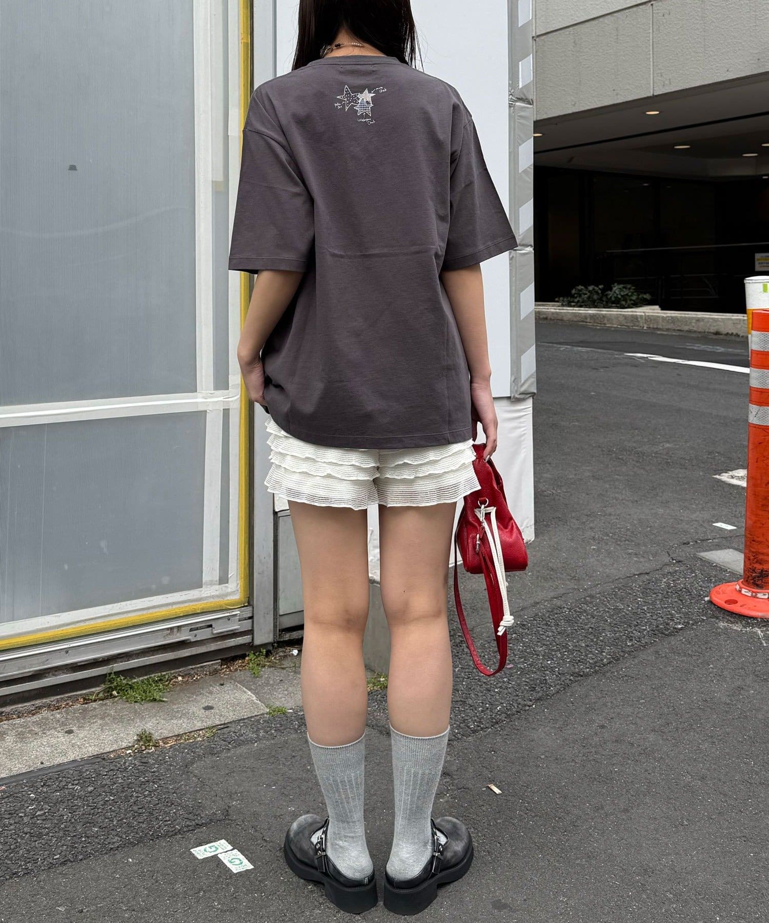 CIAOPANIC(チャオパニック) スターパッチワークTee