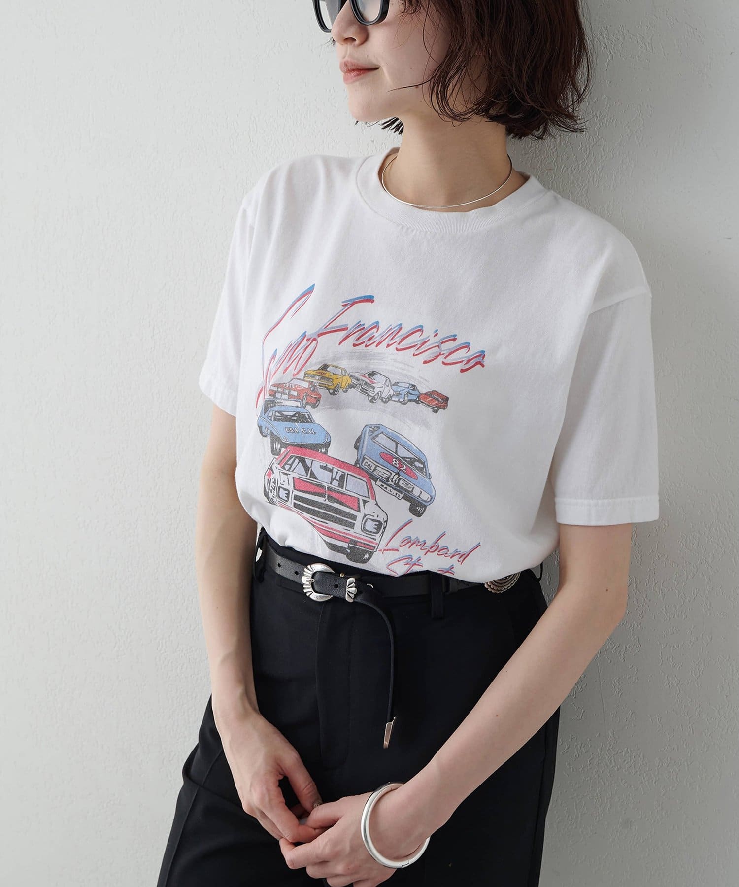 Whim Gazette(ウィム ガゼット) カーレースTEE