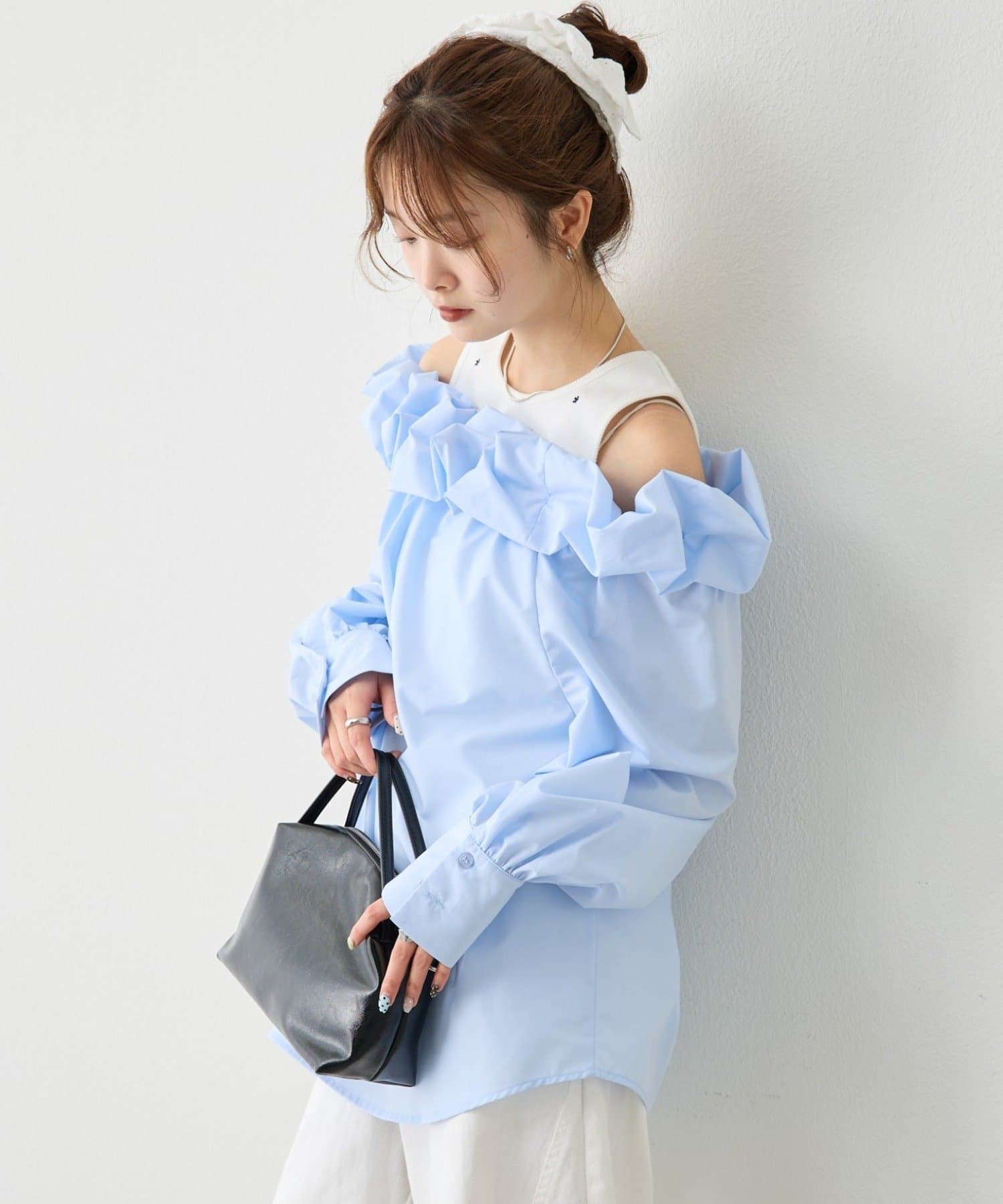 mystic(ミスティック) 【4/10(FRI) 18:00予約START】コットンキャンディブラウス