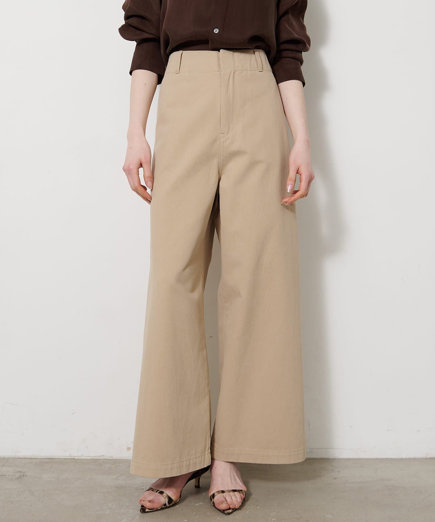 Whim Gazette(ウィム ガゼット) ワンウォッシュチノパンツ