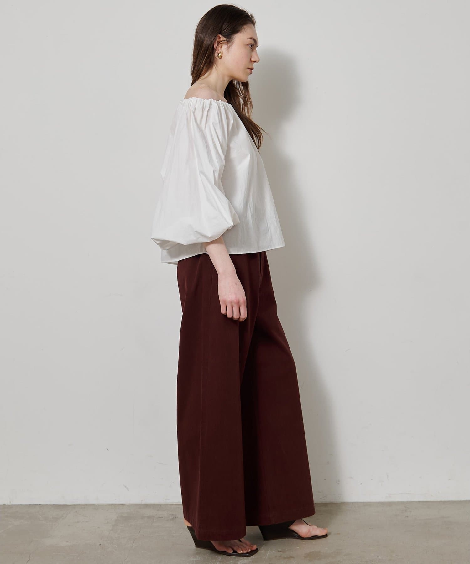 Whim Gazette(ウィム ガゼット) ワンウォッシュチノパンツ