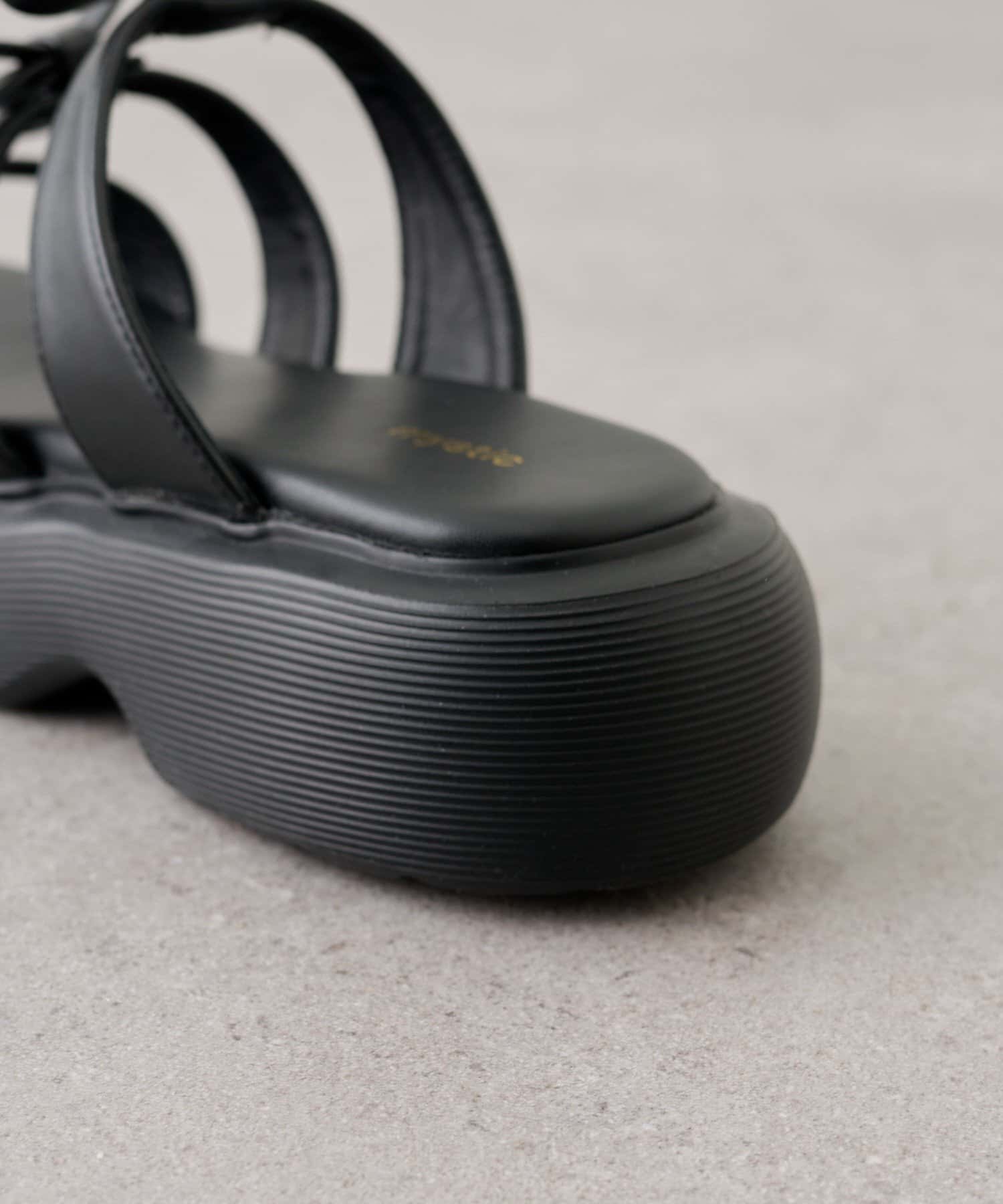 mystic(ミスティック) ボリュームソール リボンサンダル