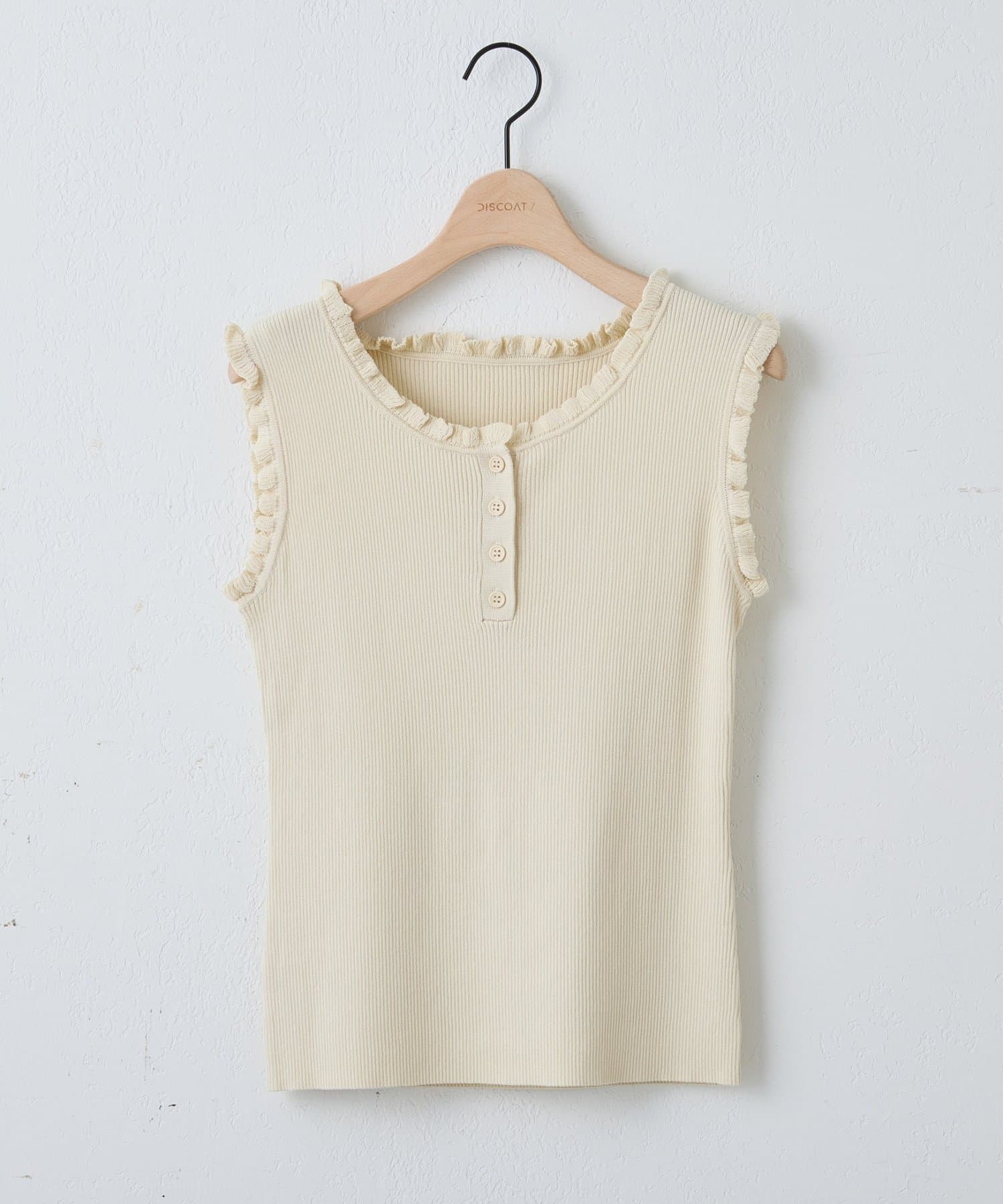 DISCOAT(ディスコート) ミニフリルヘンリータンク