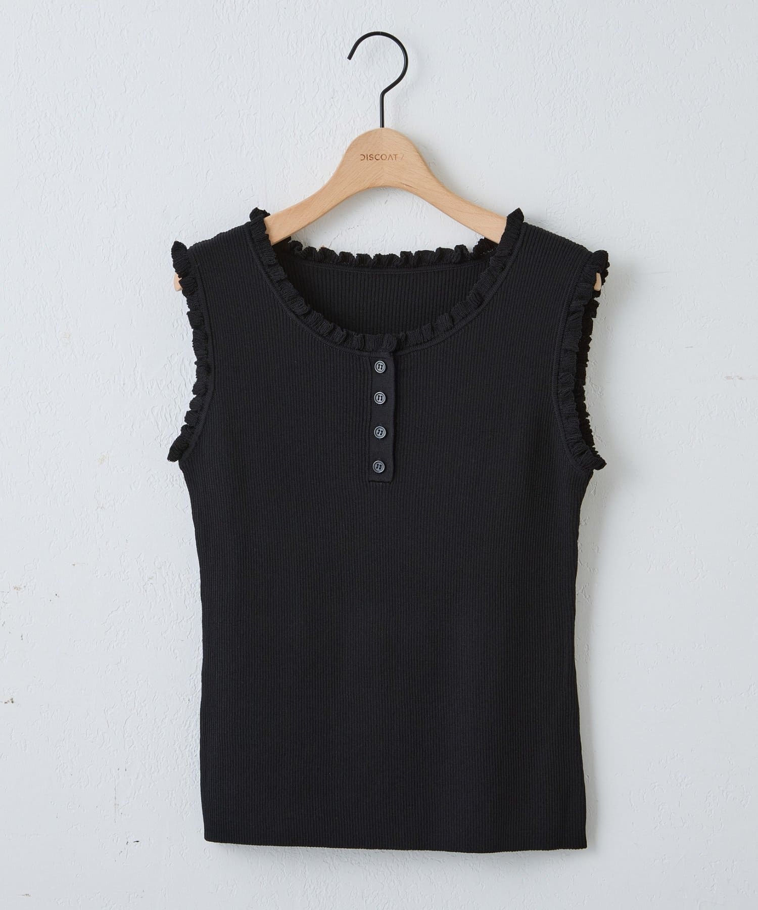 DISCOAT(ディスコート) ミニフリルヘンリータンク