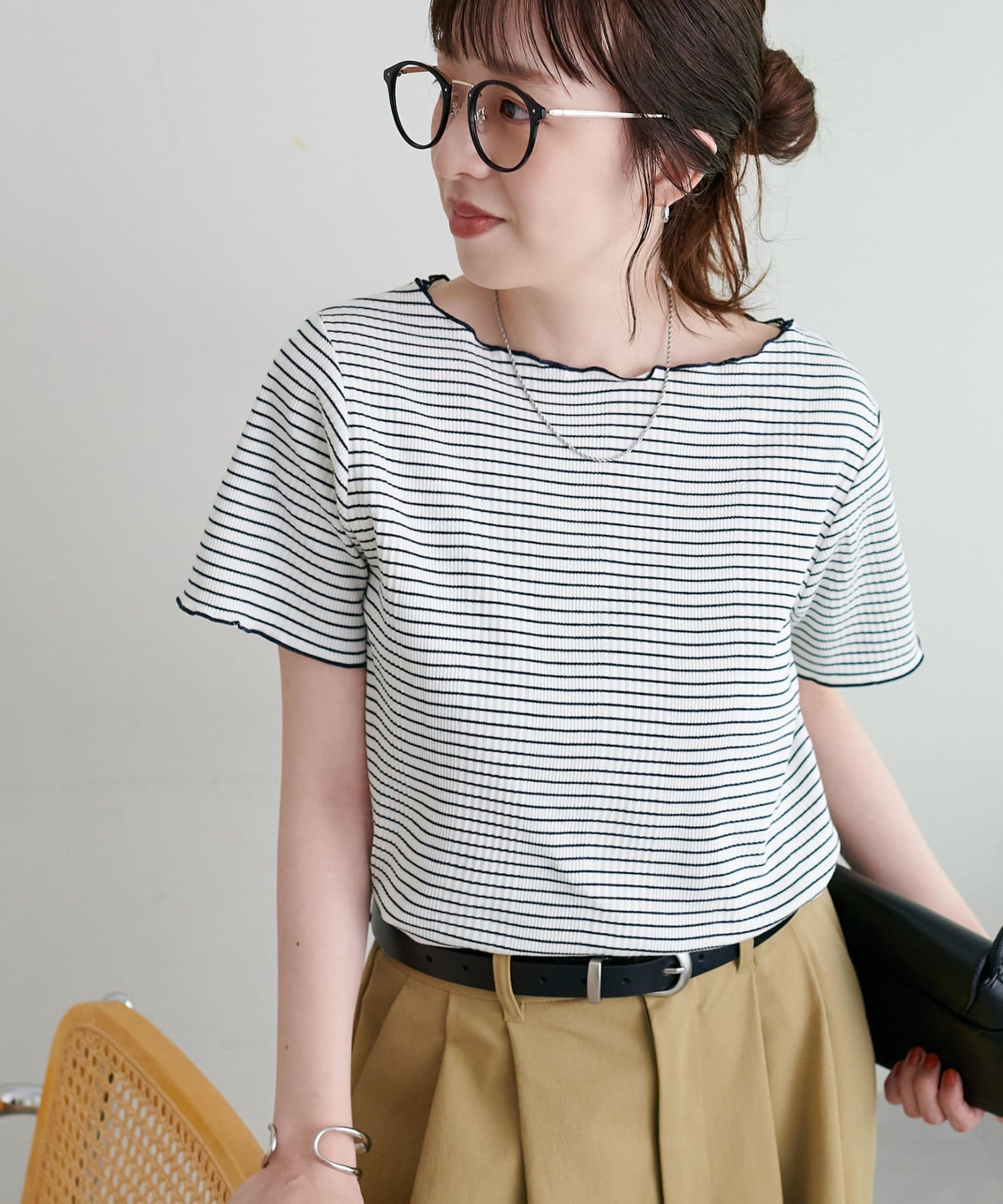 DISCOAT(ディスコート) ランダムリブメロープルオーバー