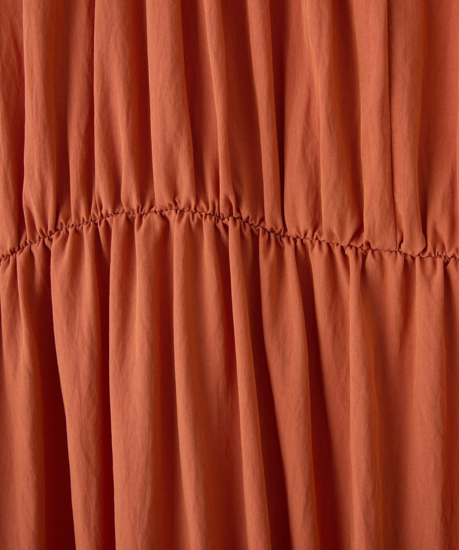 DISCOAT(ディスコート) ウエストリボンティアードワンピース