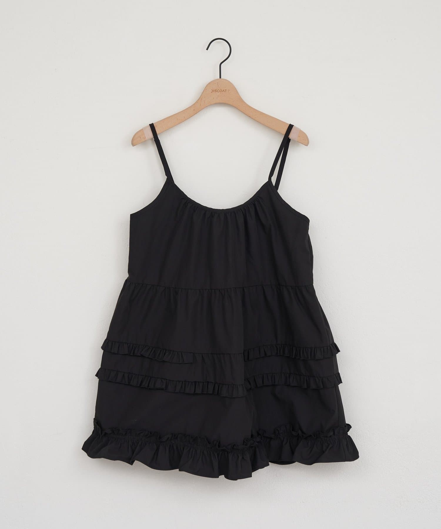 DISCOAT(ディスコート) 【umm.】裾フリルキャミチュニック