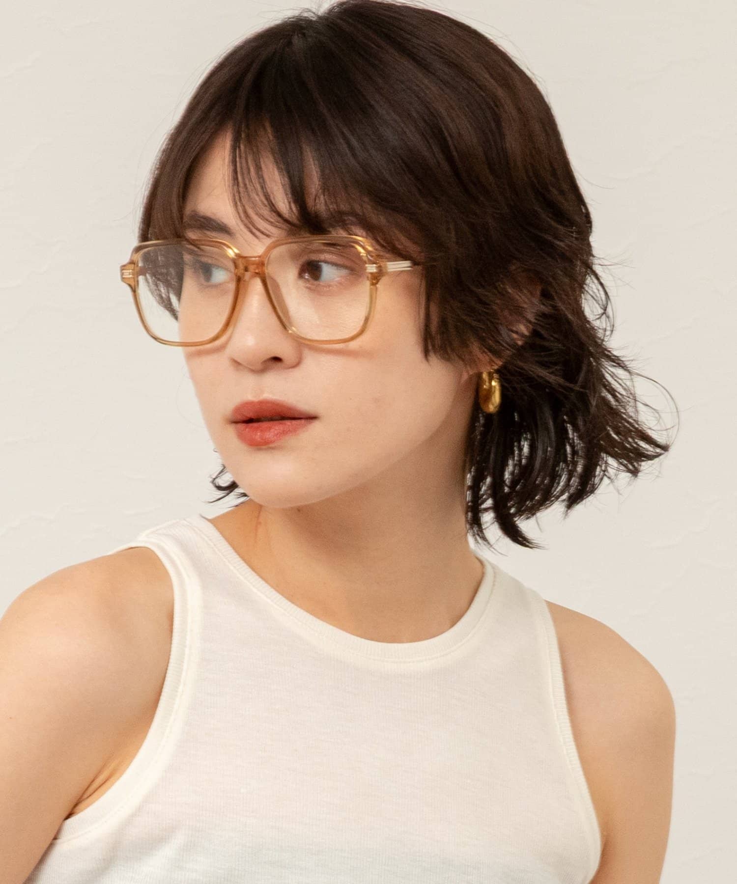 NOLLEY'S(ノーリーズ) 【MAQWEL/マクウェル】スクエアフレームグラス