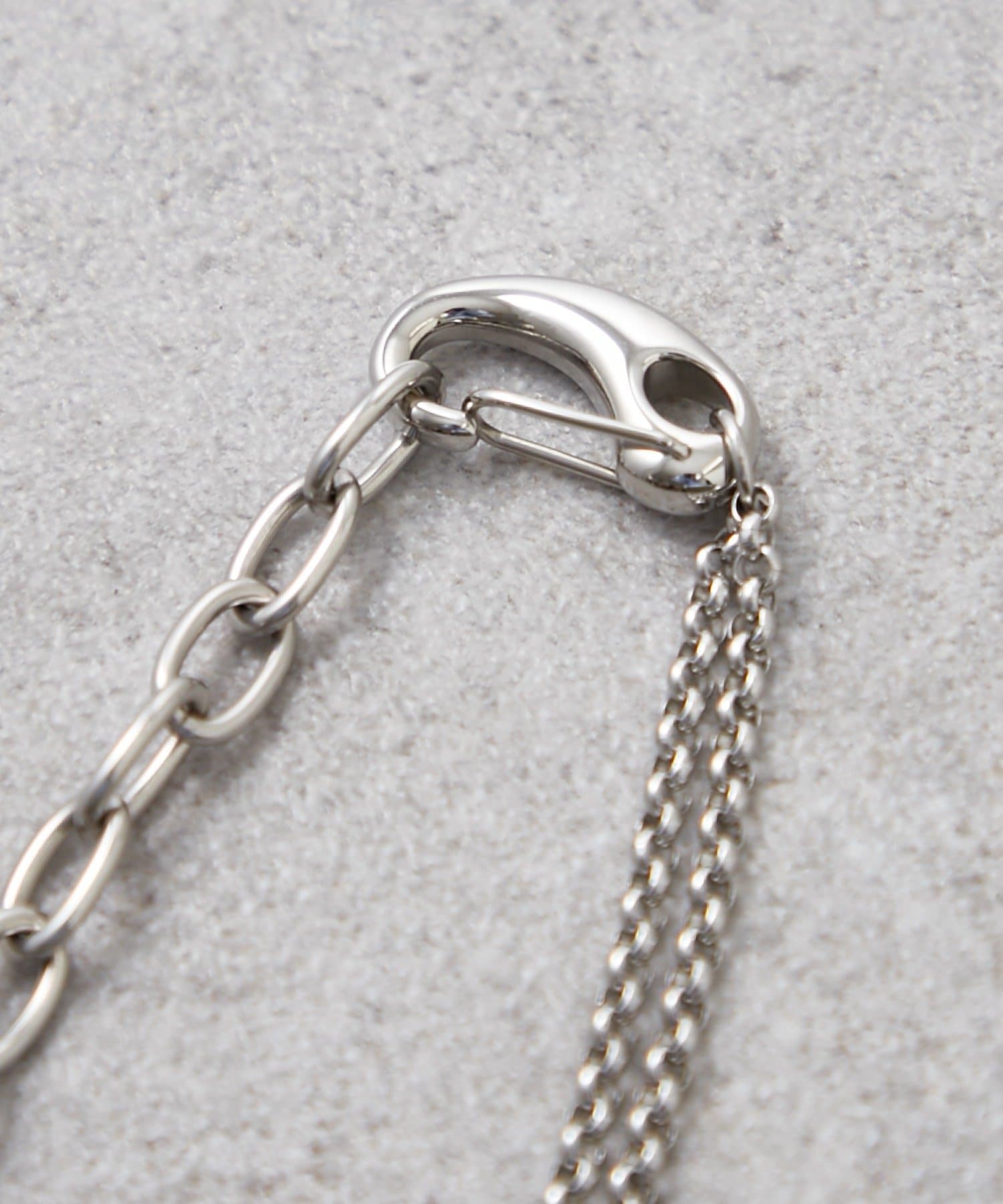 Remind me and forever(リマインドミーアンドフォーエバー) 【Mavie..7】アシメチェーンチョーカーネックレス