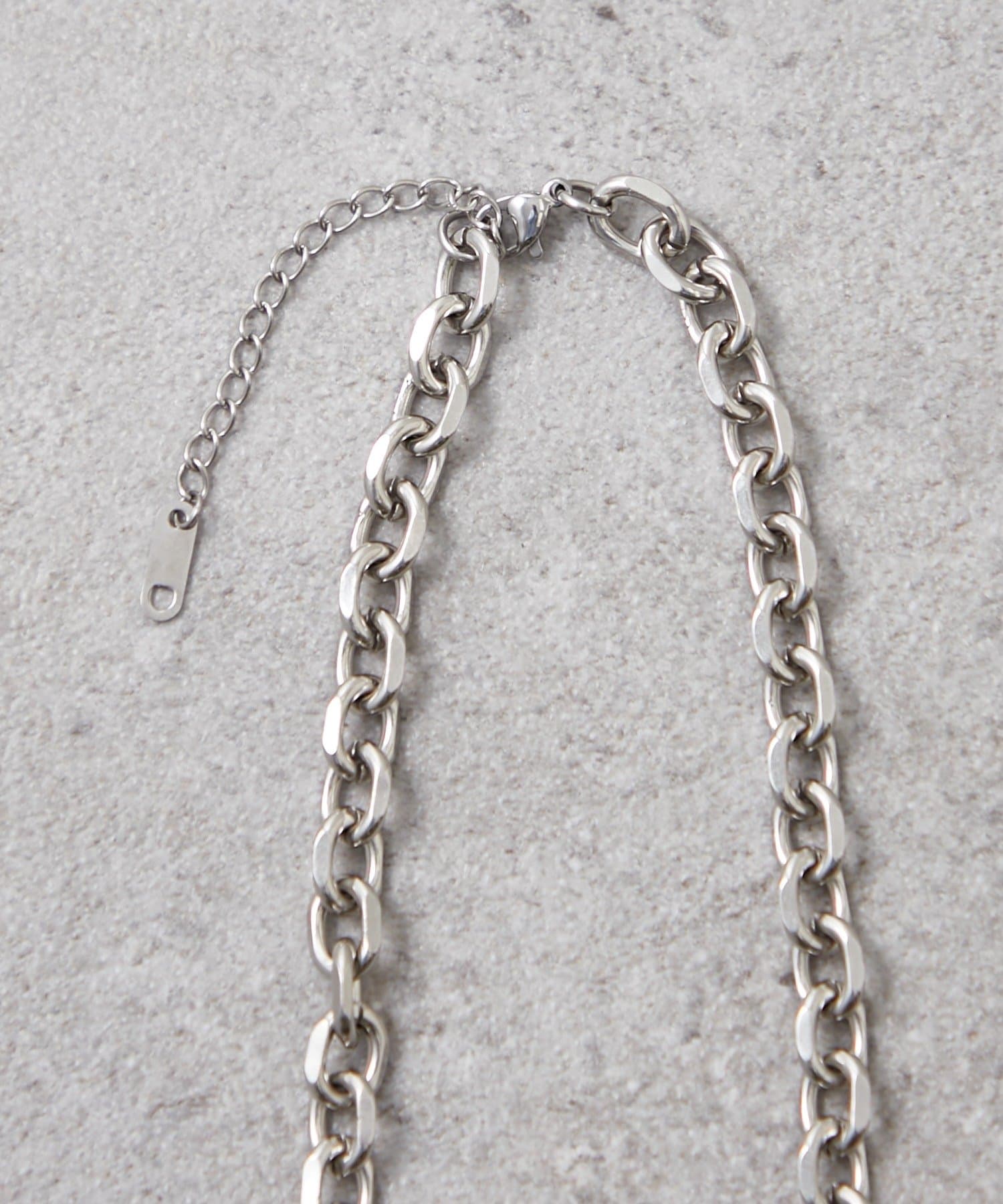 Remind me and forever(リマインドミーアンドフォーエバー) 【Mavie..7】ボリュームチェーンチョーカーネックレス