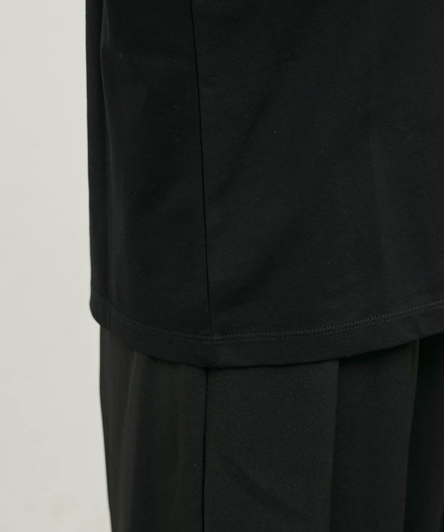 LARUTA(ラルータ) シルケットエンボスロゴT