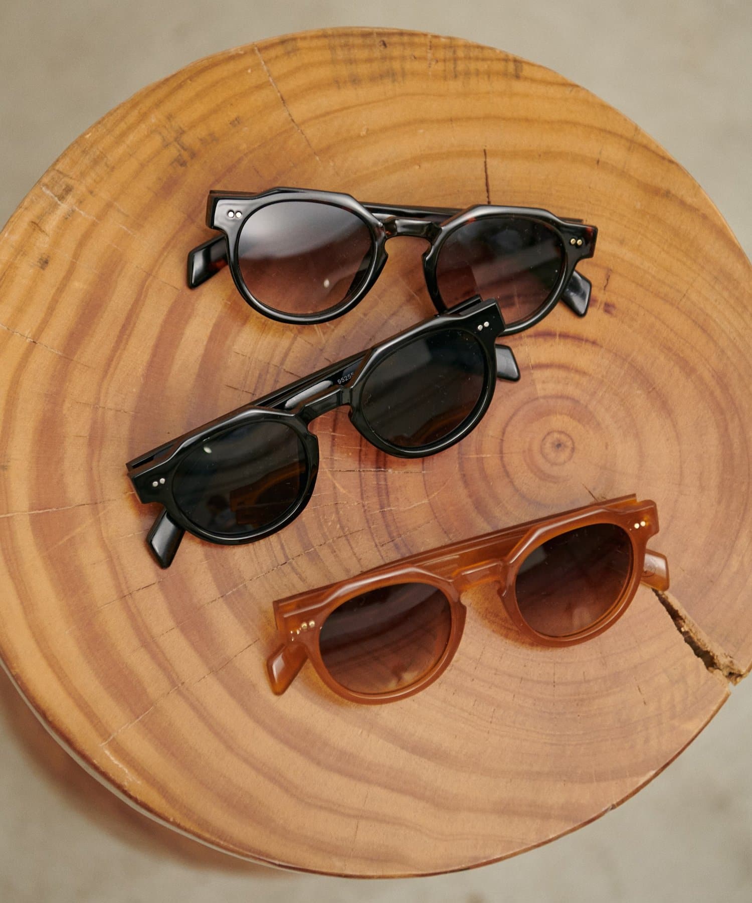 LARUTA(ラルータ) ボストンカラーレンズサングラス