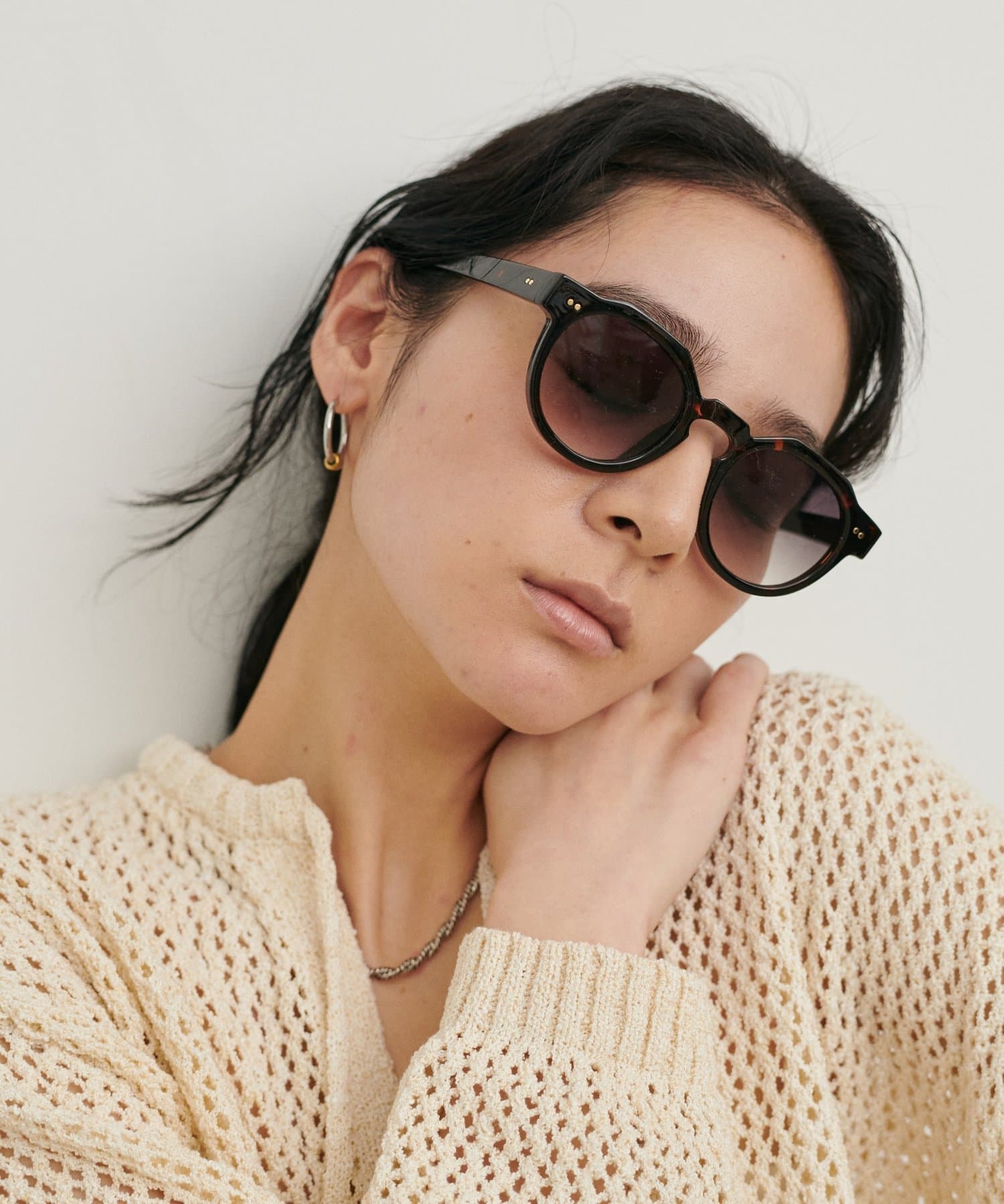 LARUTA(ラルータ) ボストンカラーレンズサングラス