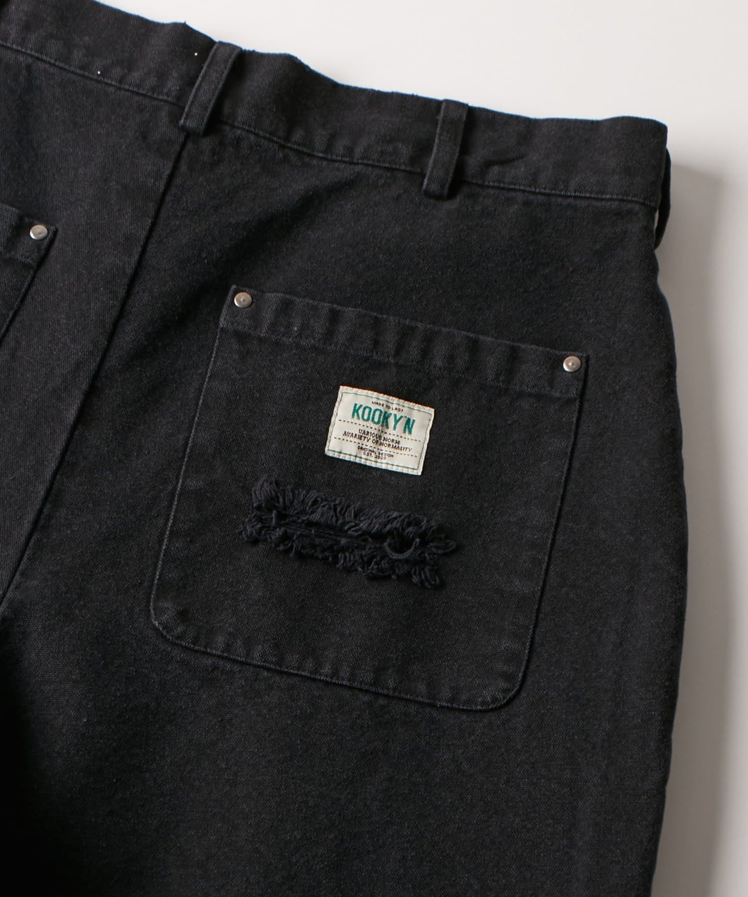 WHO’S WHO gallery(フーズフーギャラリー) KOOKY'N ダメージダックハーフパンツ