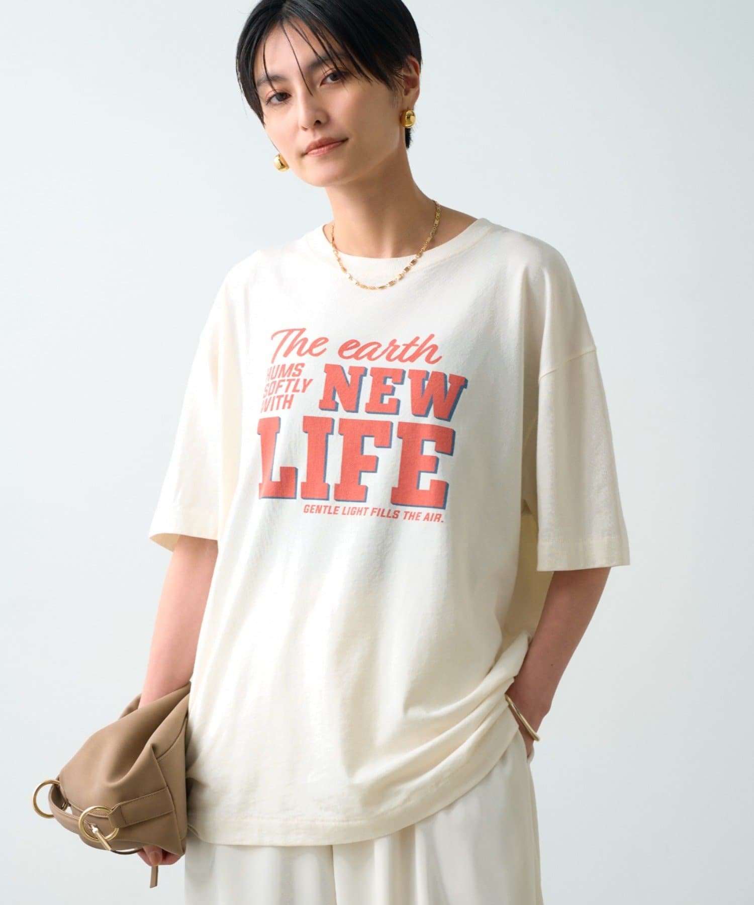 LOUNGEDRESS(ラウンジドレス) ロゴプリントTシャツ