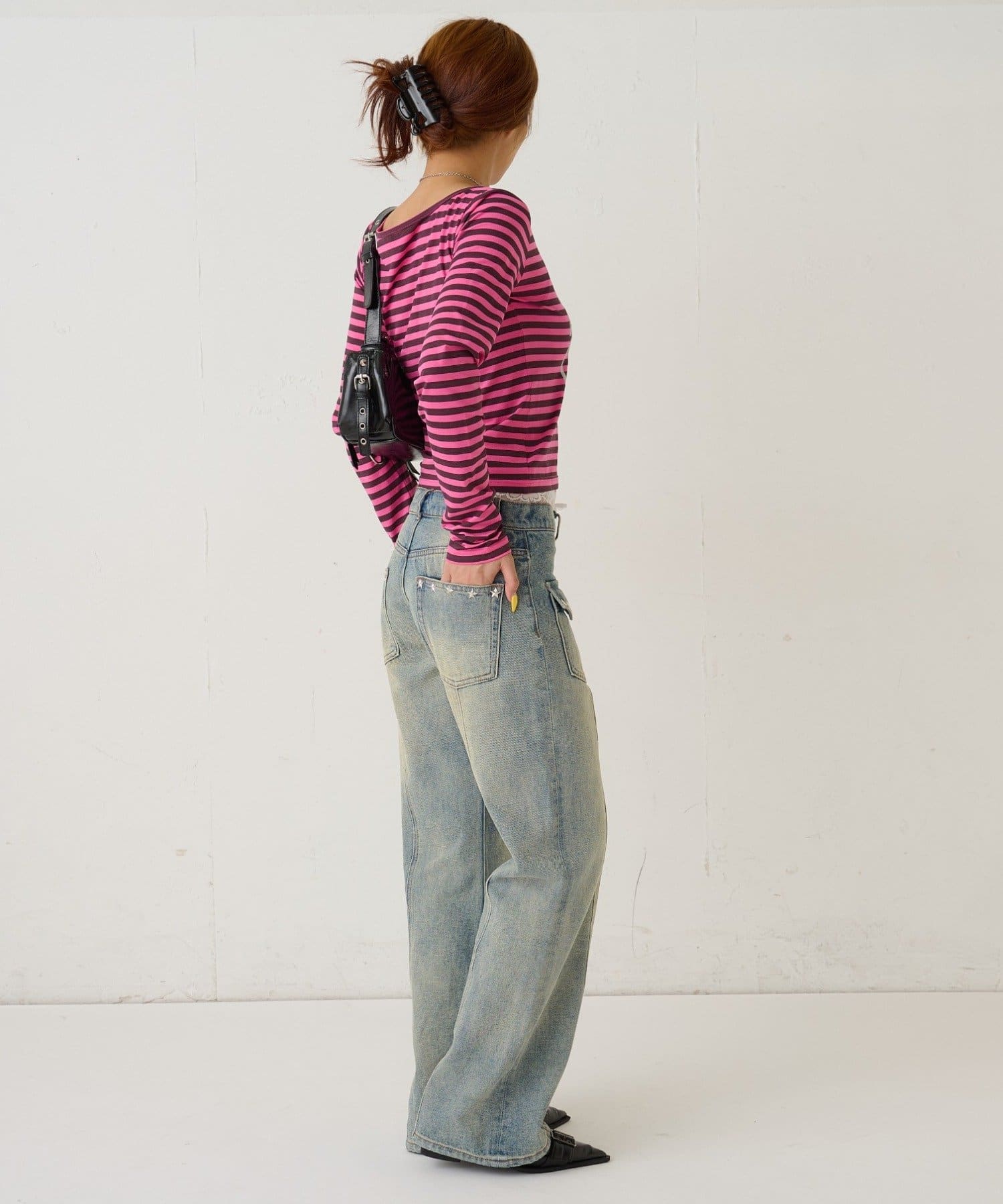 WHO’S WHO gallery(フーズフーギャラリー) スタースタッズフレアデニム