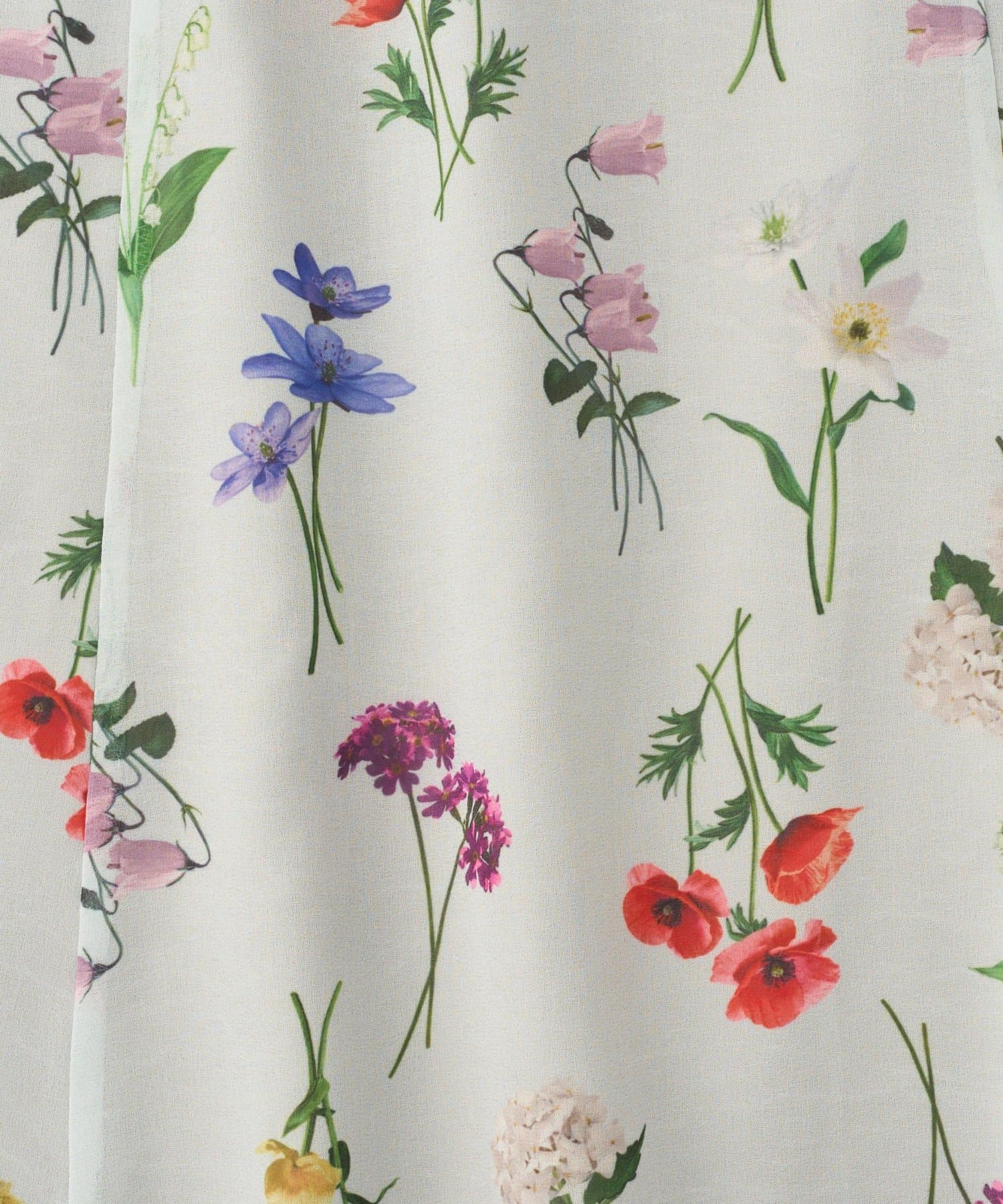 La boutique BonBon(ラブティックボンボン) ボタニカルプリントラッフルワンピース