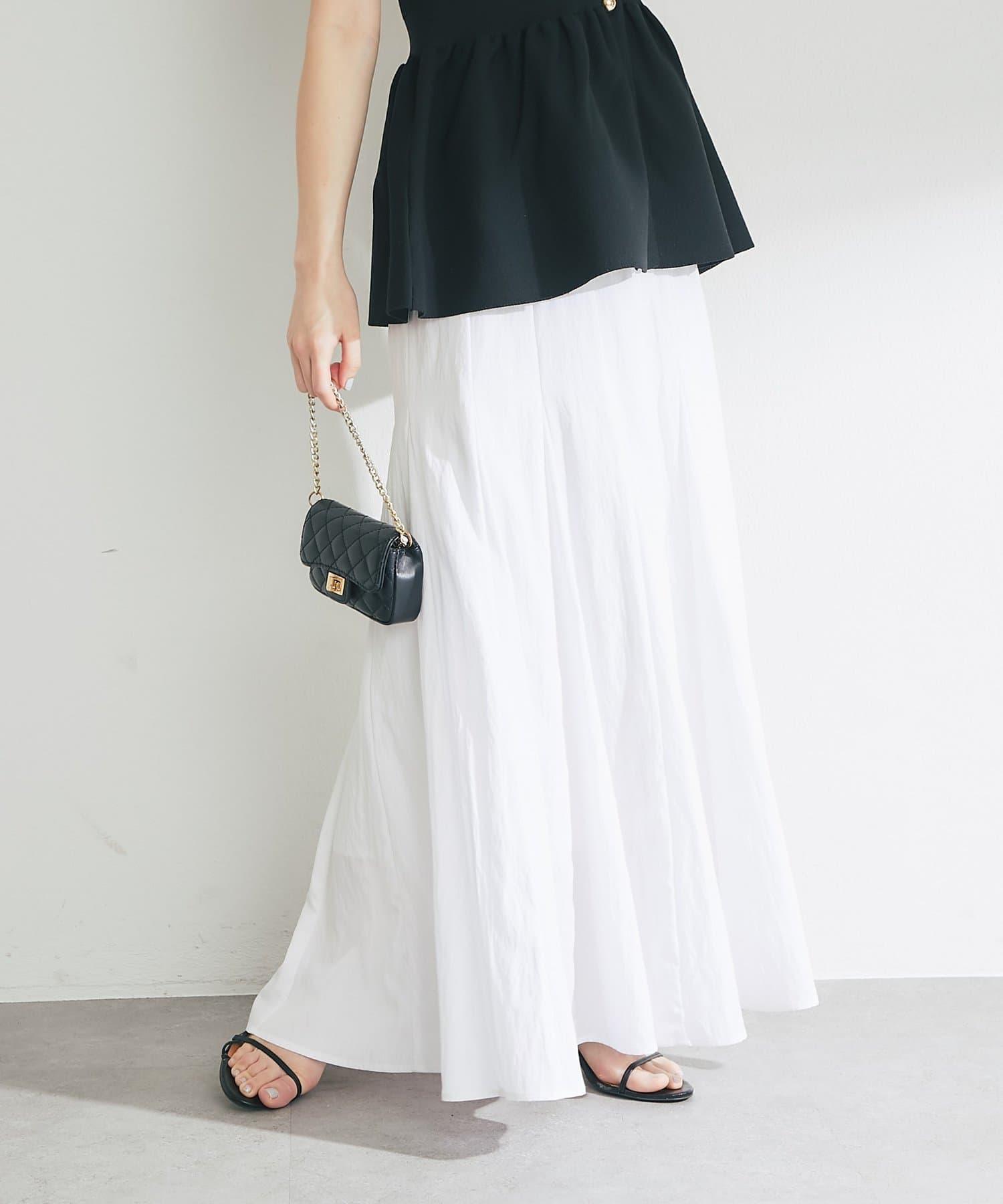 La boutique BonBon(ラブティックボンボン) レーヨンナイロンマチマーメイドSK