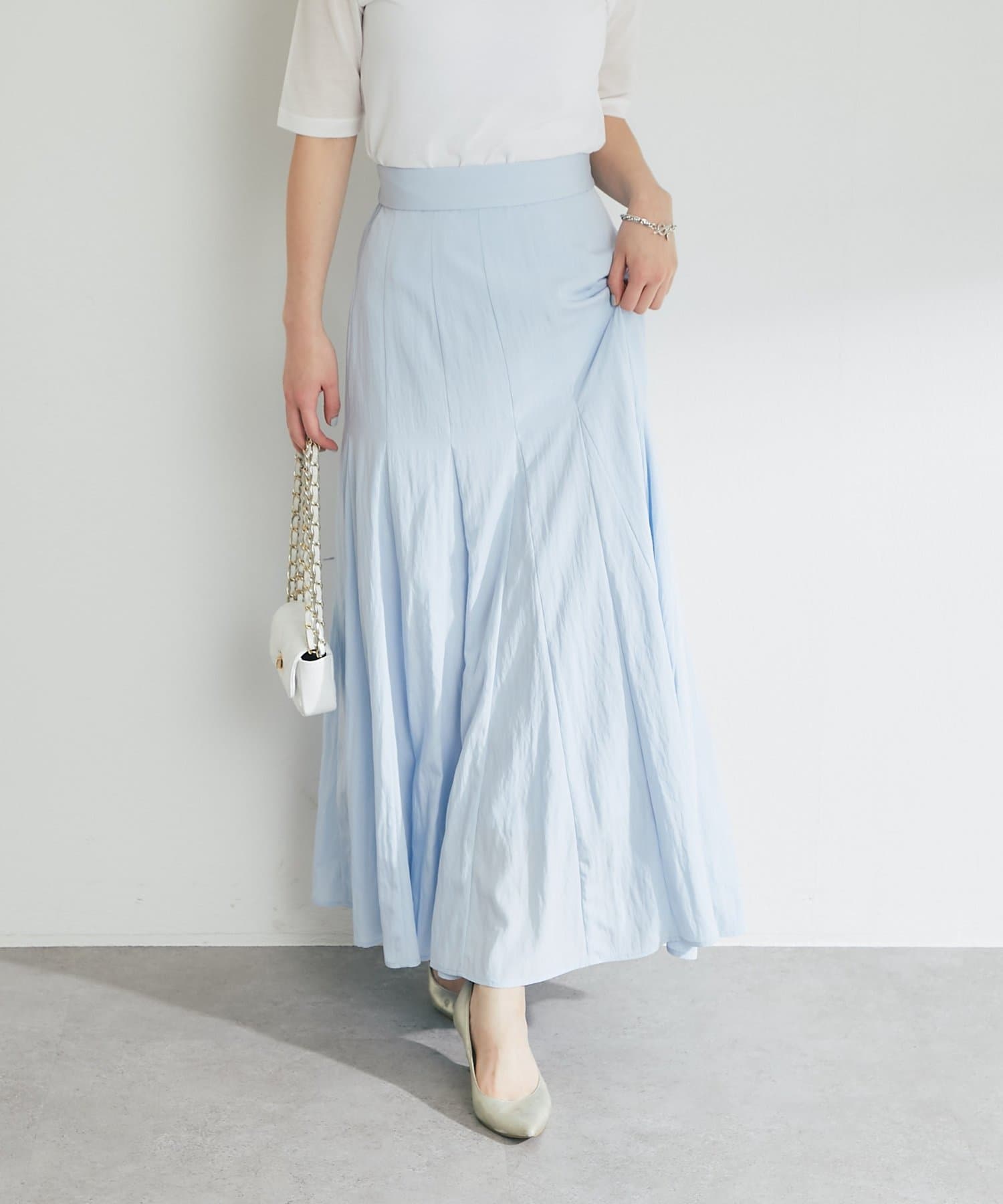 La boutique BonBon(ラブティックボンボン) レーヨンナイロンマチマーメイドSK