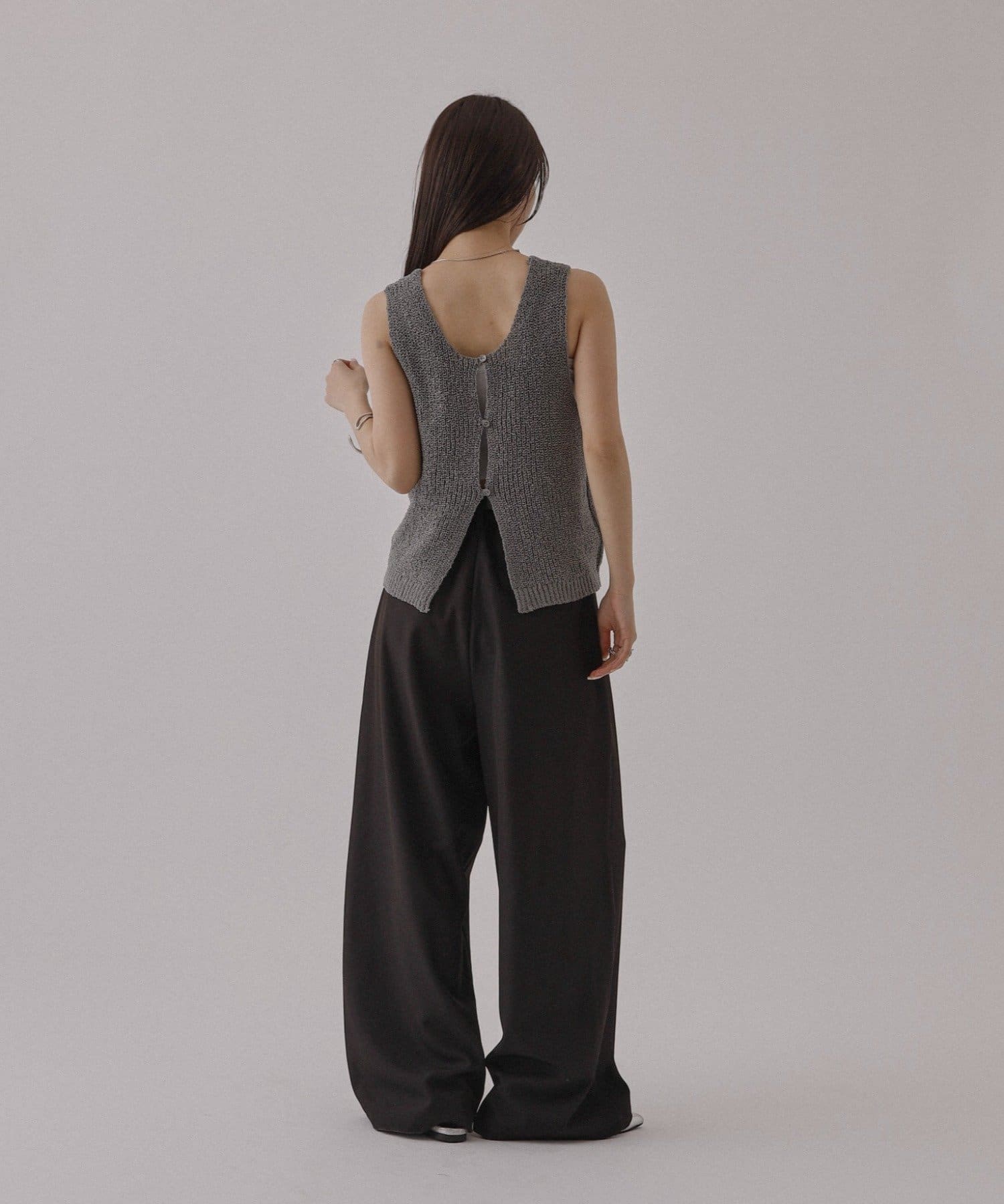 COLONY 2139(コロニー トゥーワンスリーナイン) 2WAYノースリニットベスト