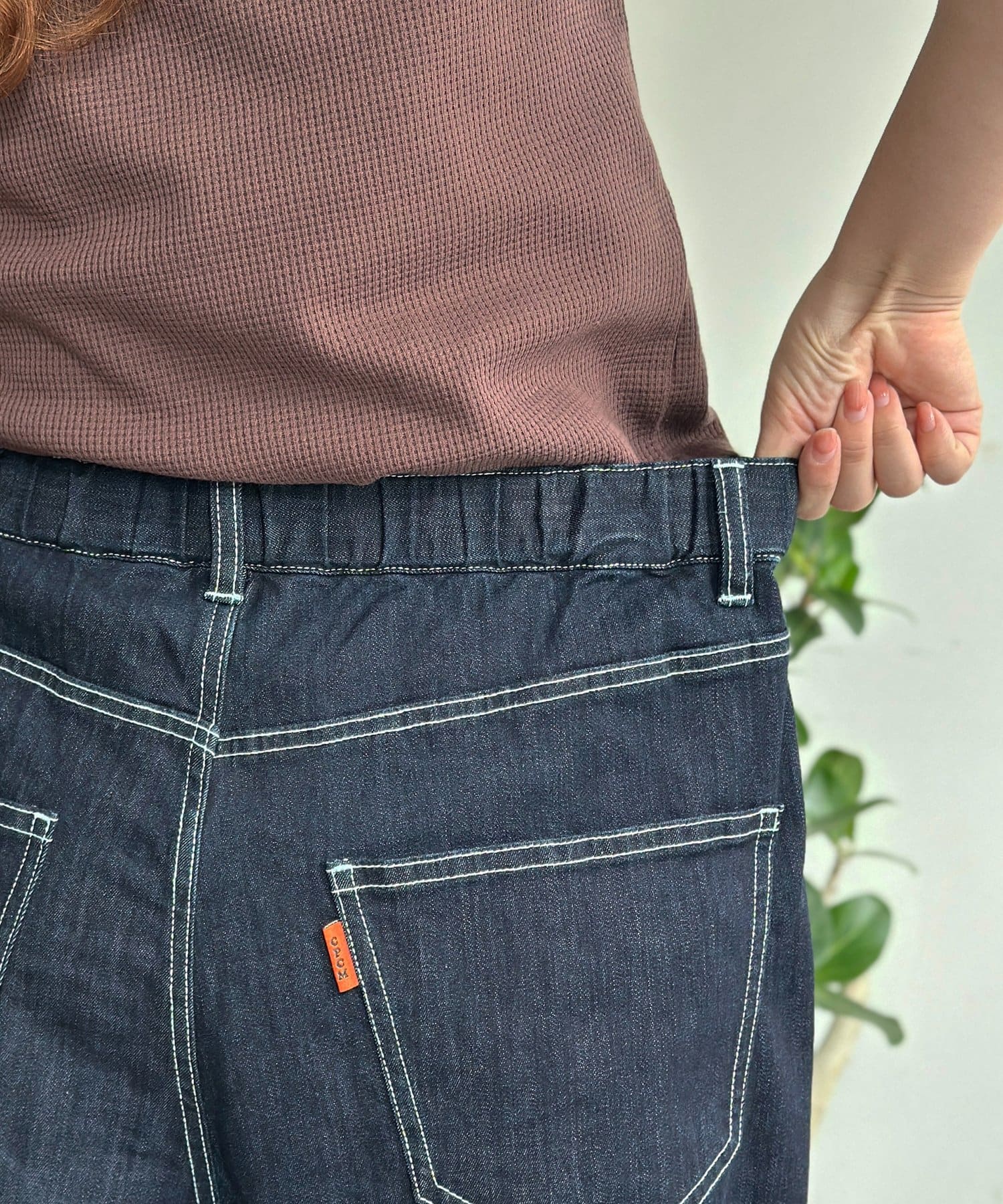 CPCM(シーピーシーエム) 【COOLMAX®】タックワイドデニム