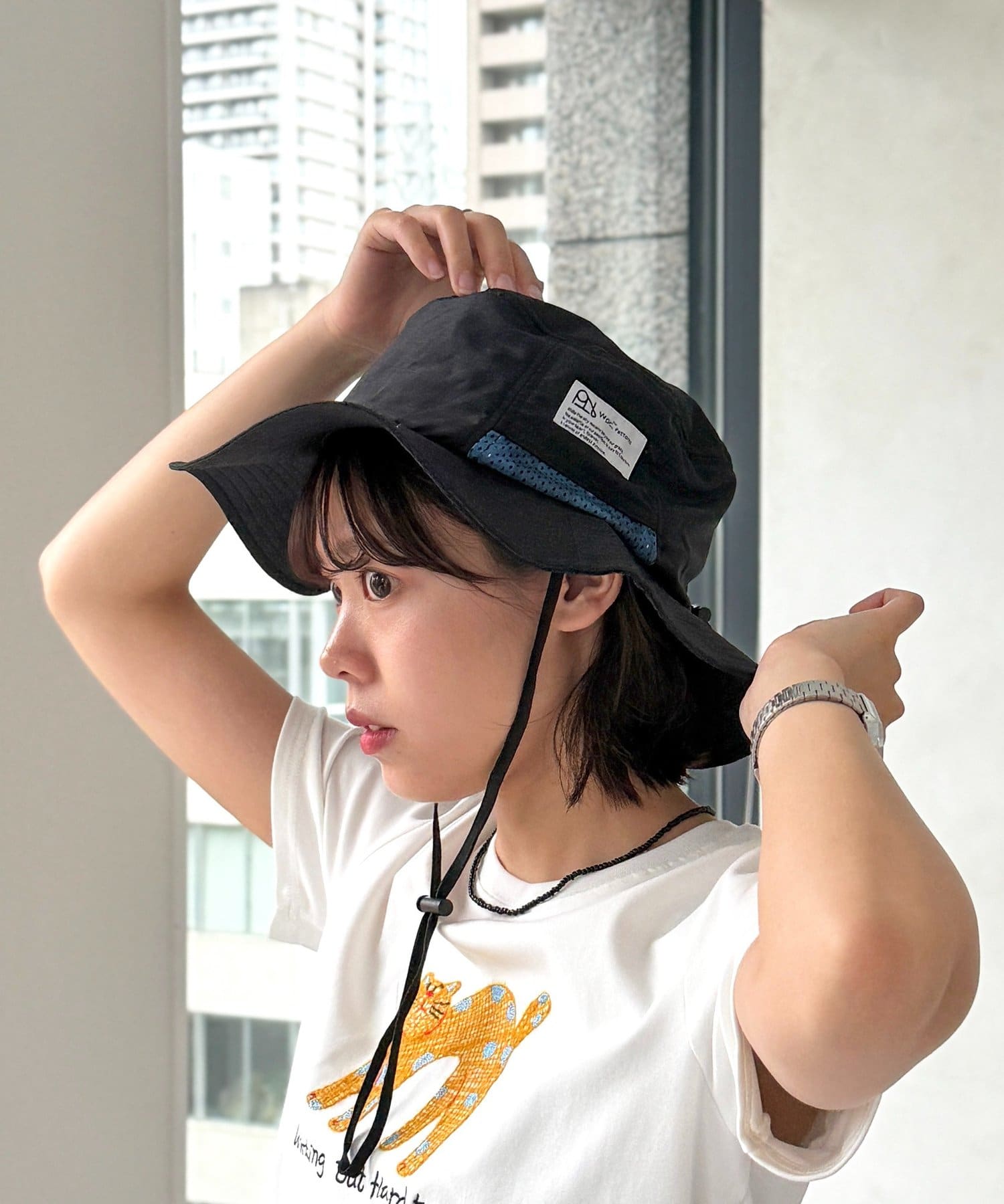 CPCM(シーピーシーエム) ​​​​​​​【Wpc. Patterns】撥水リップハット