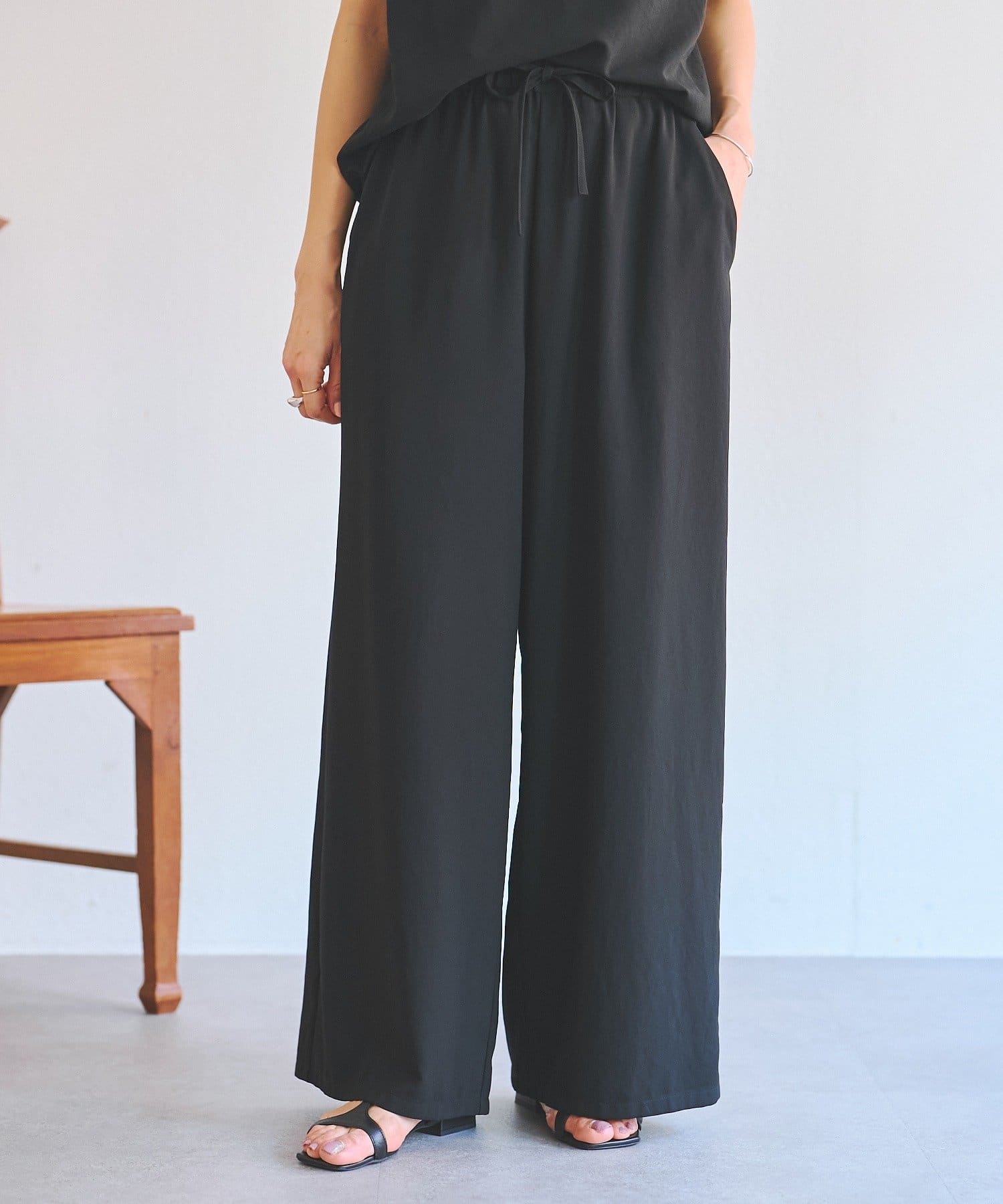 BEARDSLEY(ビアズリー) 《4/5(日)12：00予約開始》ストレッチジョーゼットパンツ