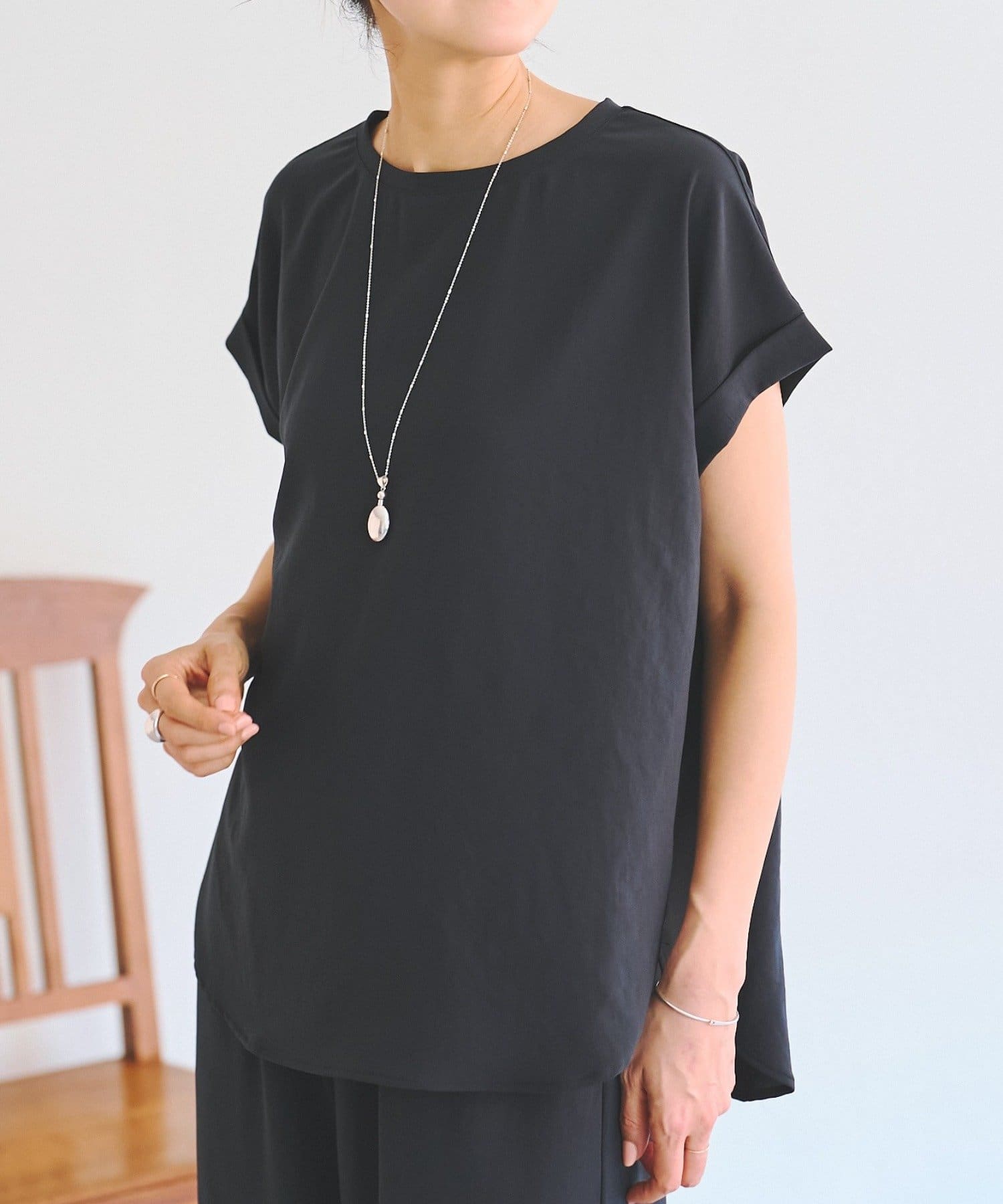 BEARDSLEY(ビアズリー) 《4/5(日)12：00予約開始》ストレッチジョーゼットブラウス