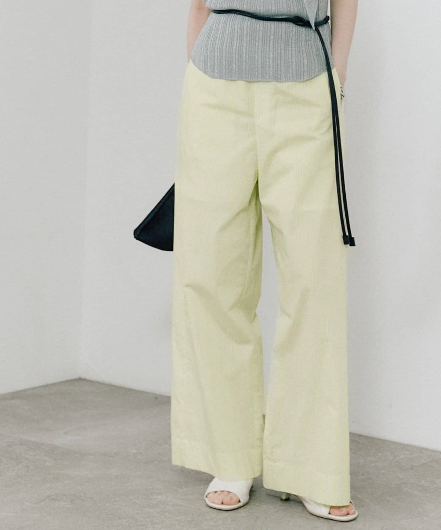 RIVE DROITE(リヴドロワ) 【トレンド感抜群】リラクシーストライプパンツ