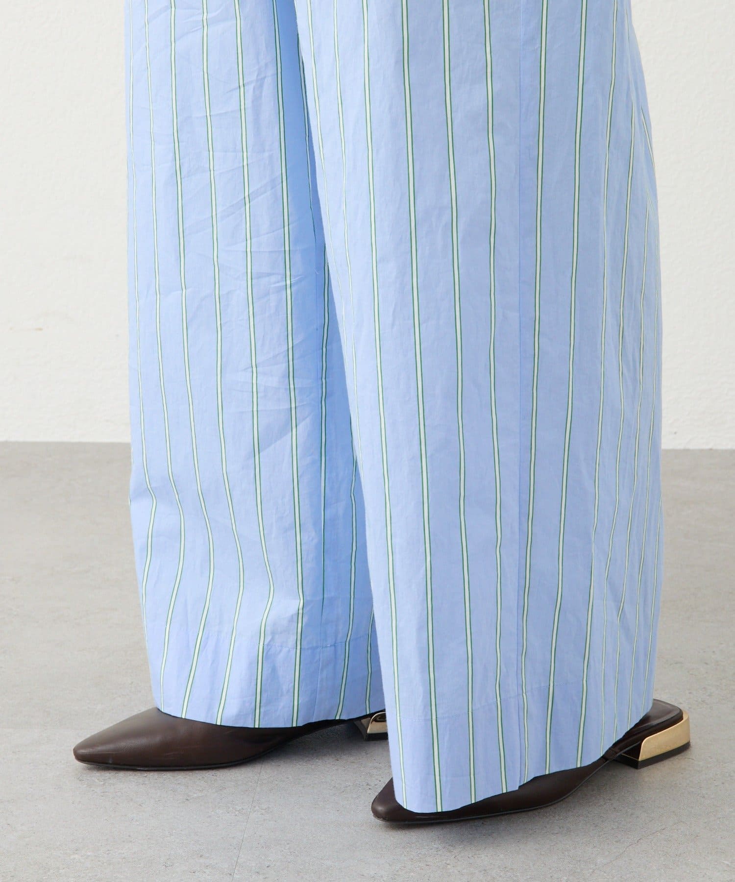 RIVE DROITE(リヴドロワ) 【トレンド感抜群】リラクシーストライプパンツ