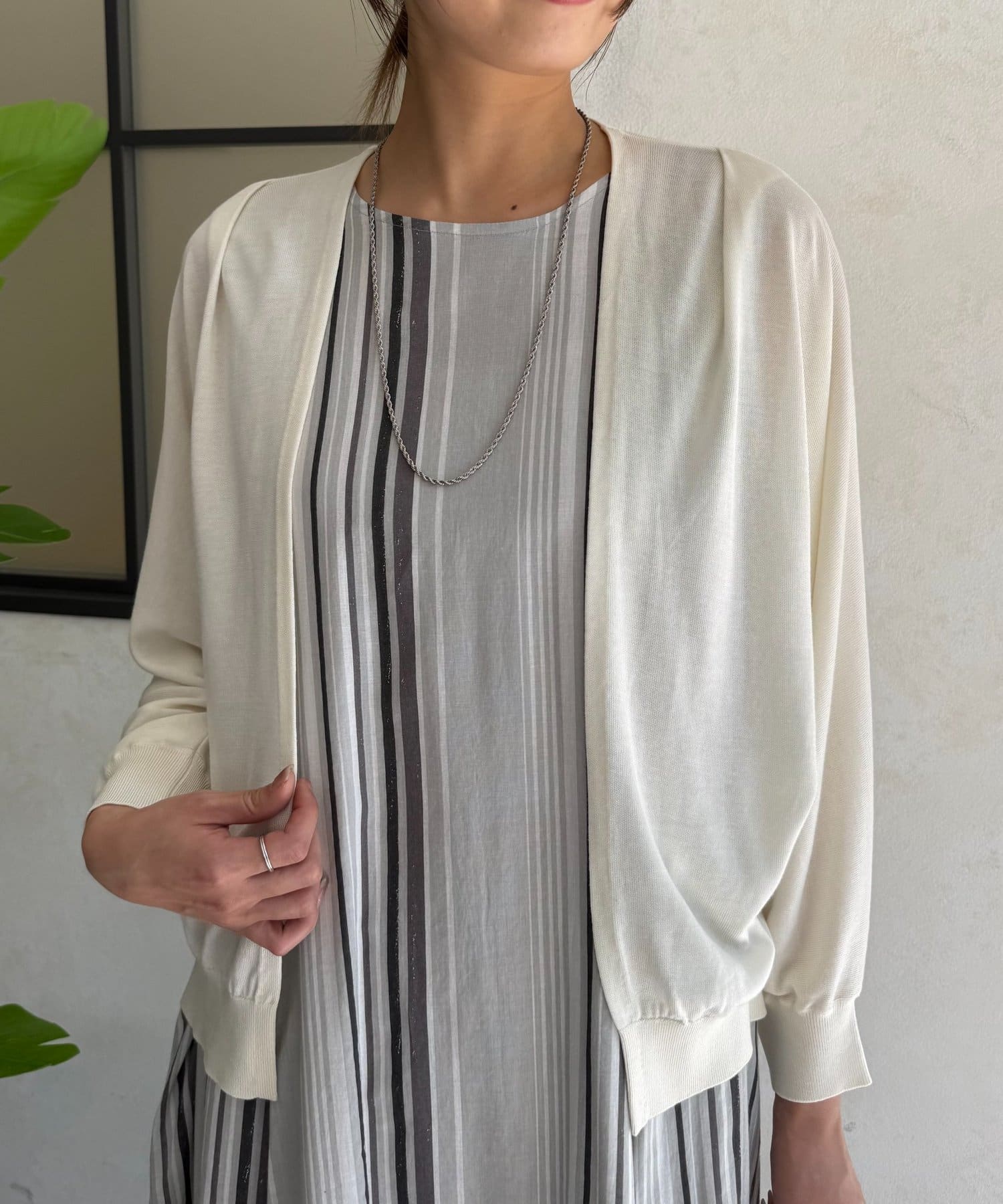 Jena　espace merveilleux(ジェナ　エスパスメルヴェイユ) ドルマンカーディガン