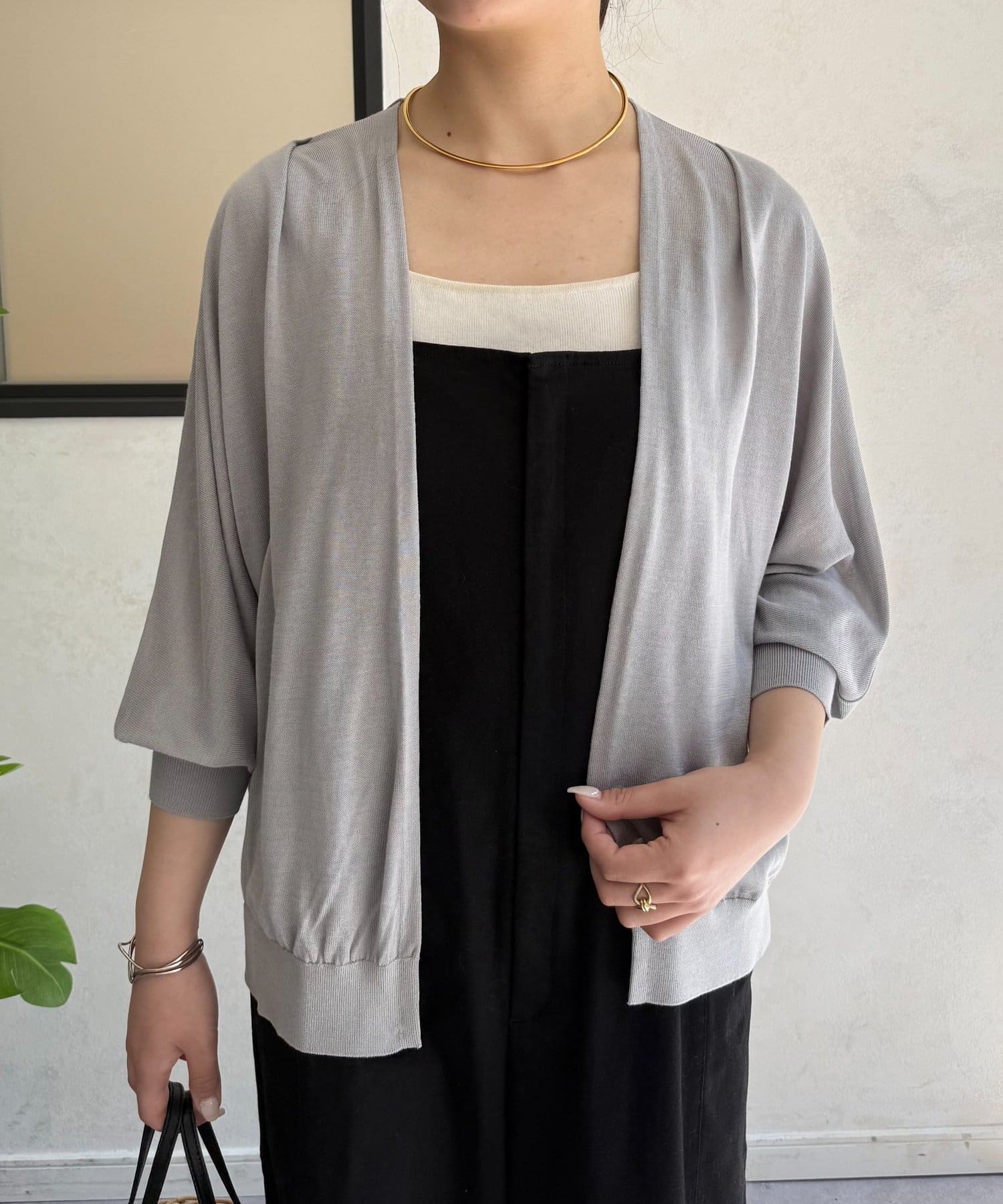 Jena　espace merveilleux(ジェナ　エスパスメルヴェイユ) ドルマンカーディガン