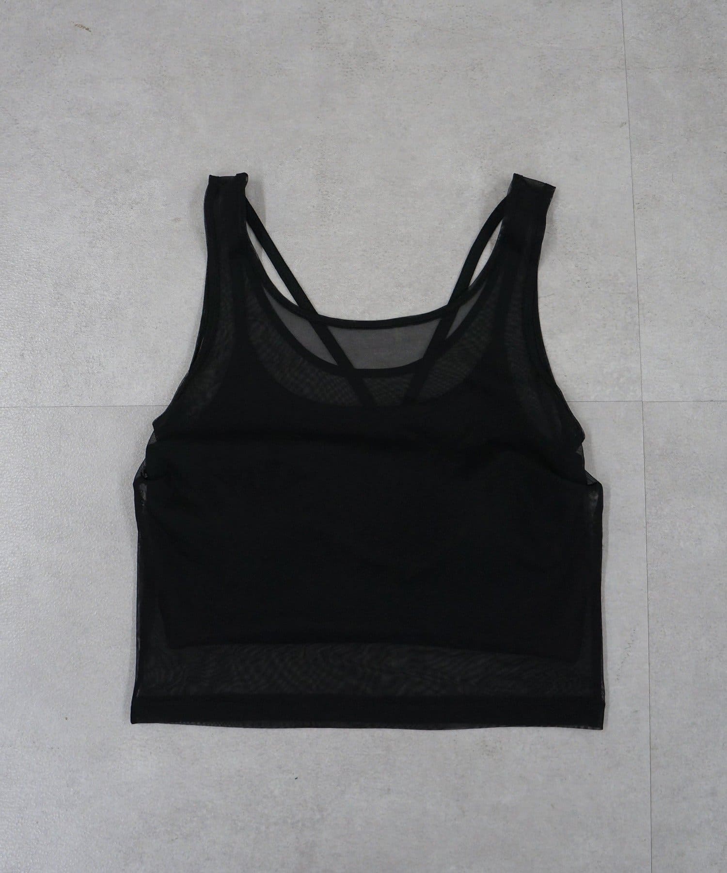 LOUNGEDRESS(ラウンジドレス) 【earthy_/アーシー】カップ付きチュールタンク