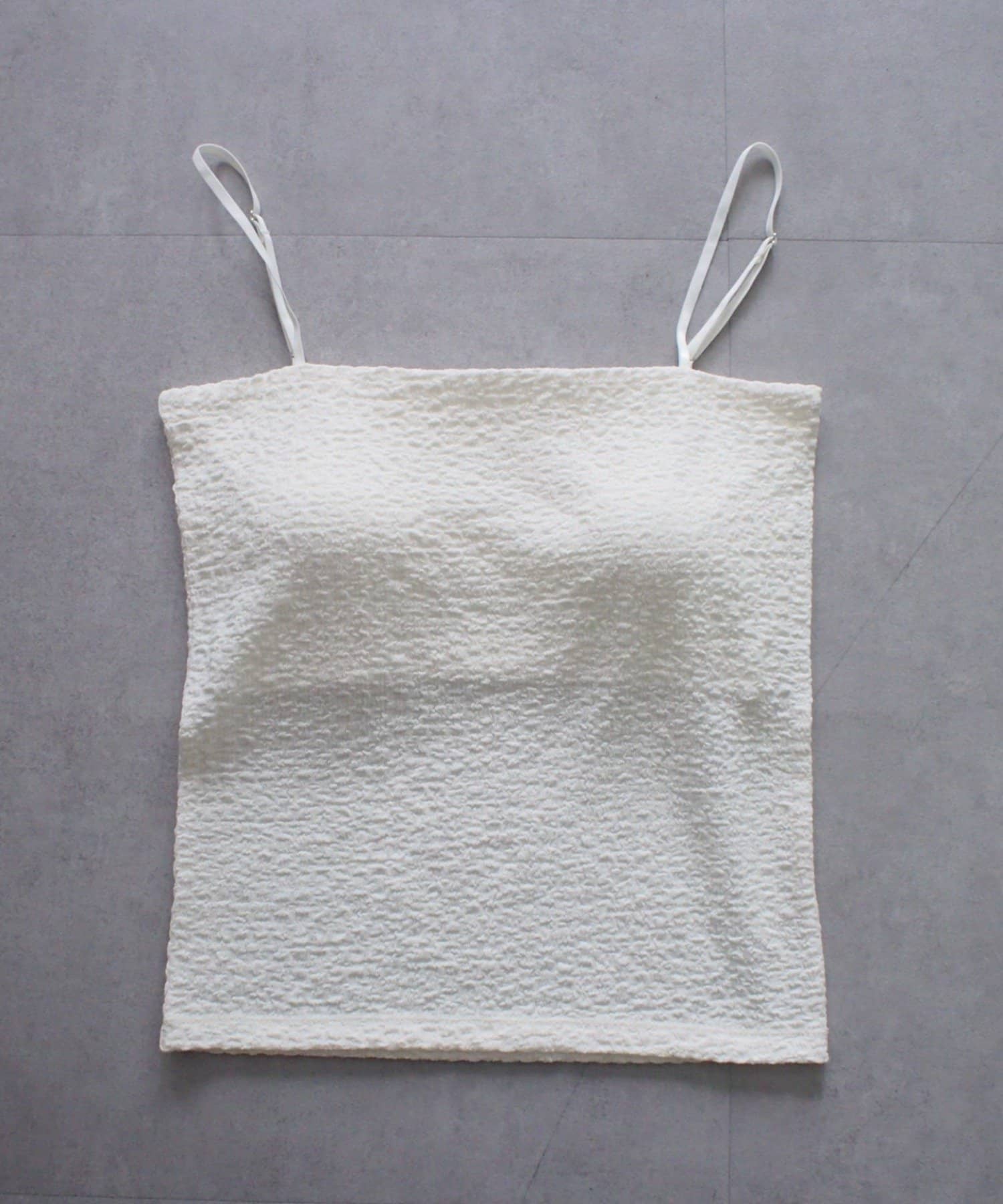 LOUNGEDRESS(ラウンジドレス) 【earthy_/アーシー】カップ付きジャガードキャミ