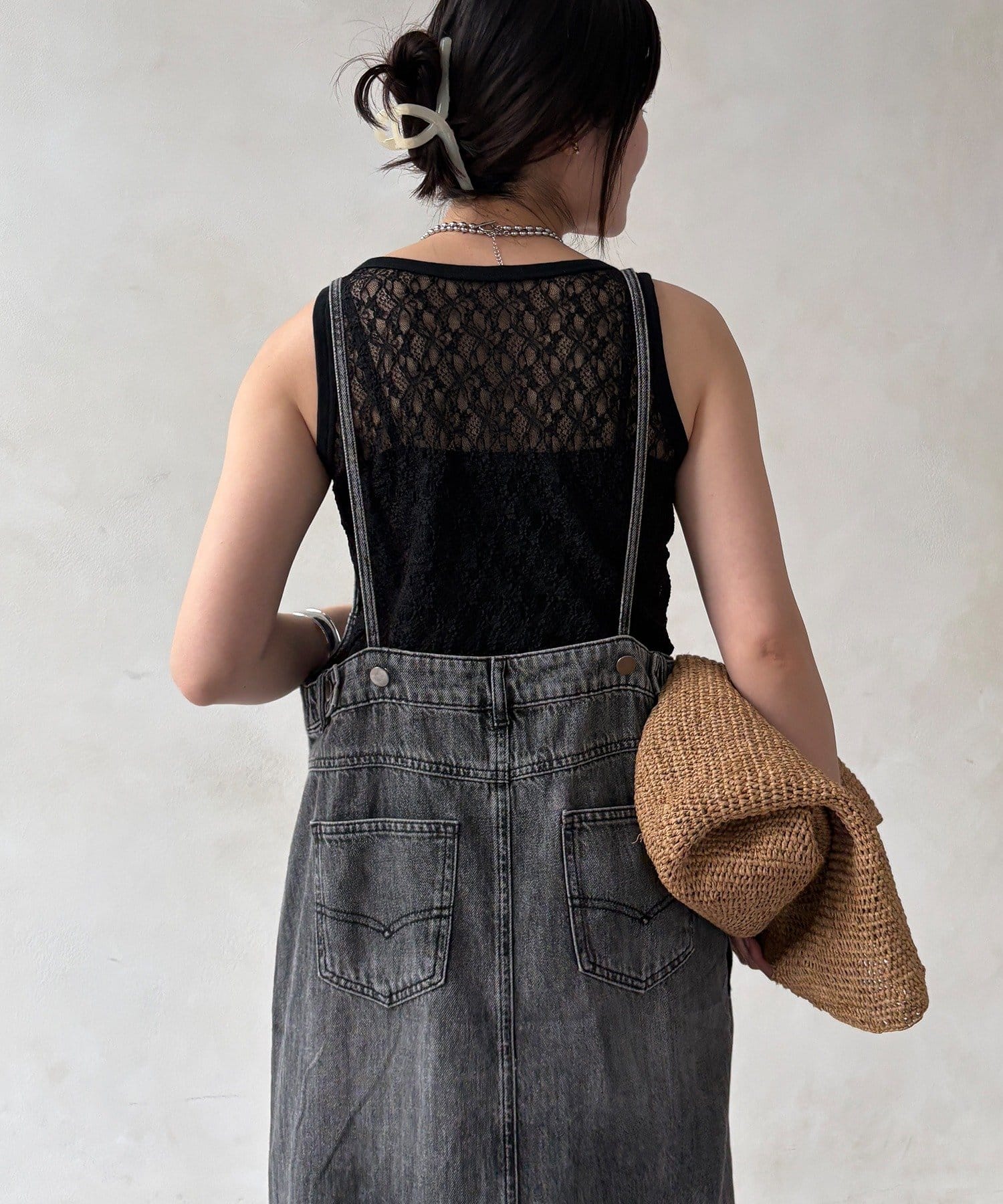 DOUDOU(ドゥドゥ) レースタンク