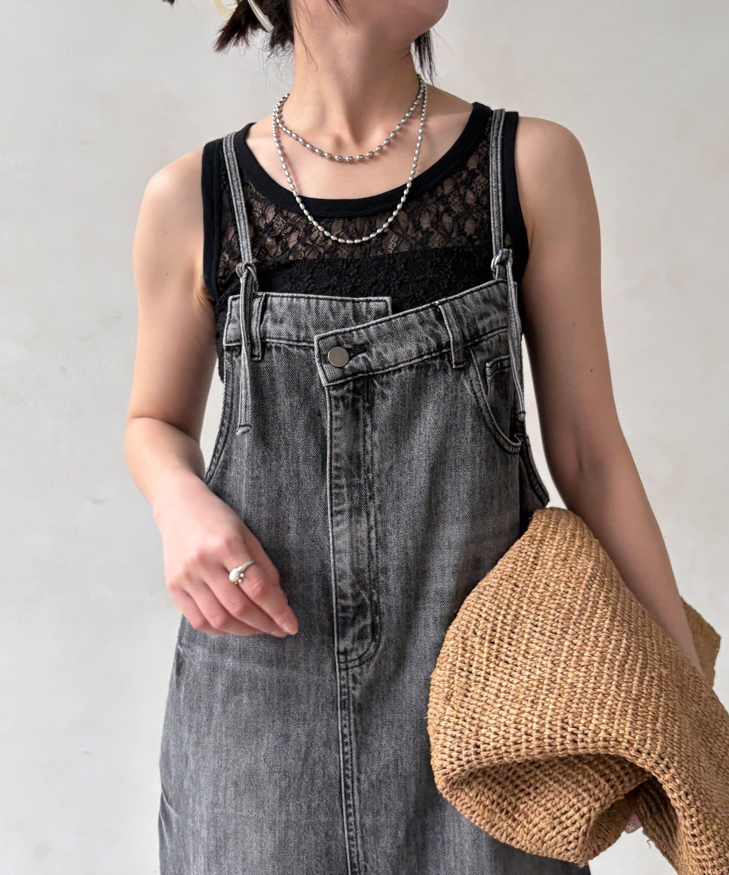 DOUDOU(ドゥドゥ) レースタンク