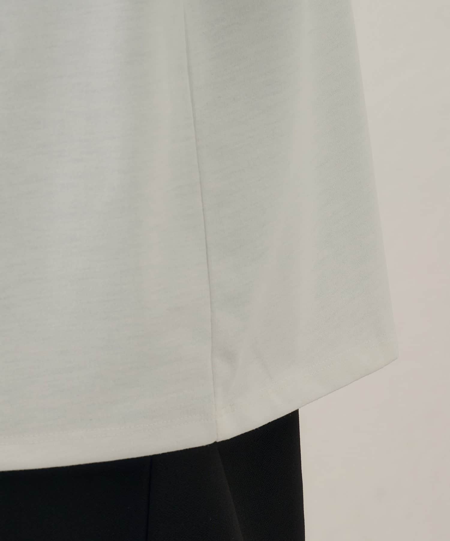 DISCOAT(ディスコート) 【Noka/汗染み防止】フォトプリントフレンチTシャツ