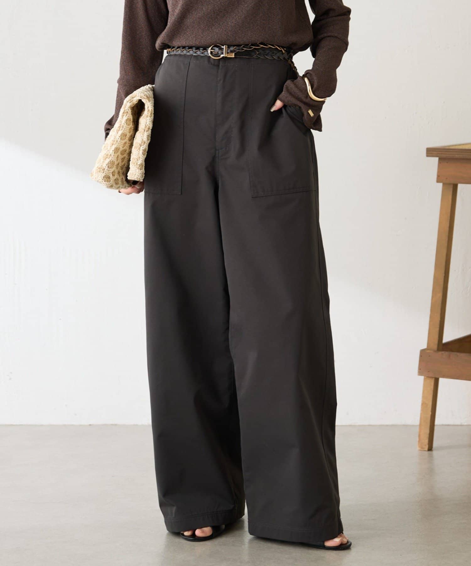 COLLAGE GALLARDAGALANTE(コラージュ ガリャルダガランテ) ライトベイカーパンツ