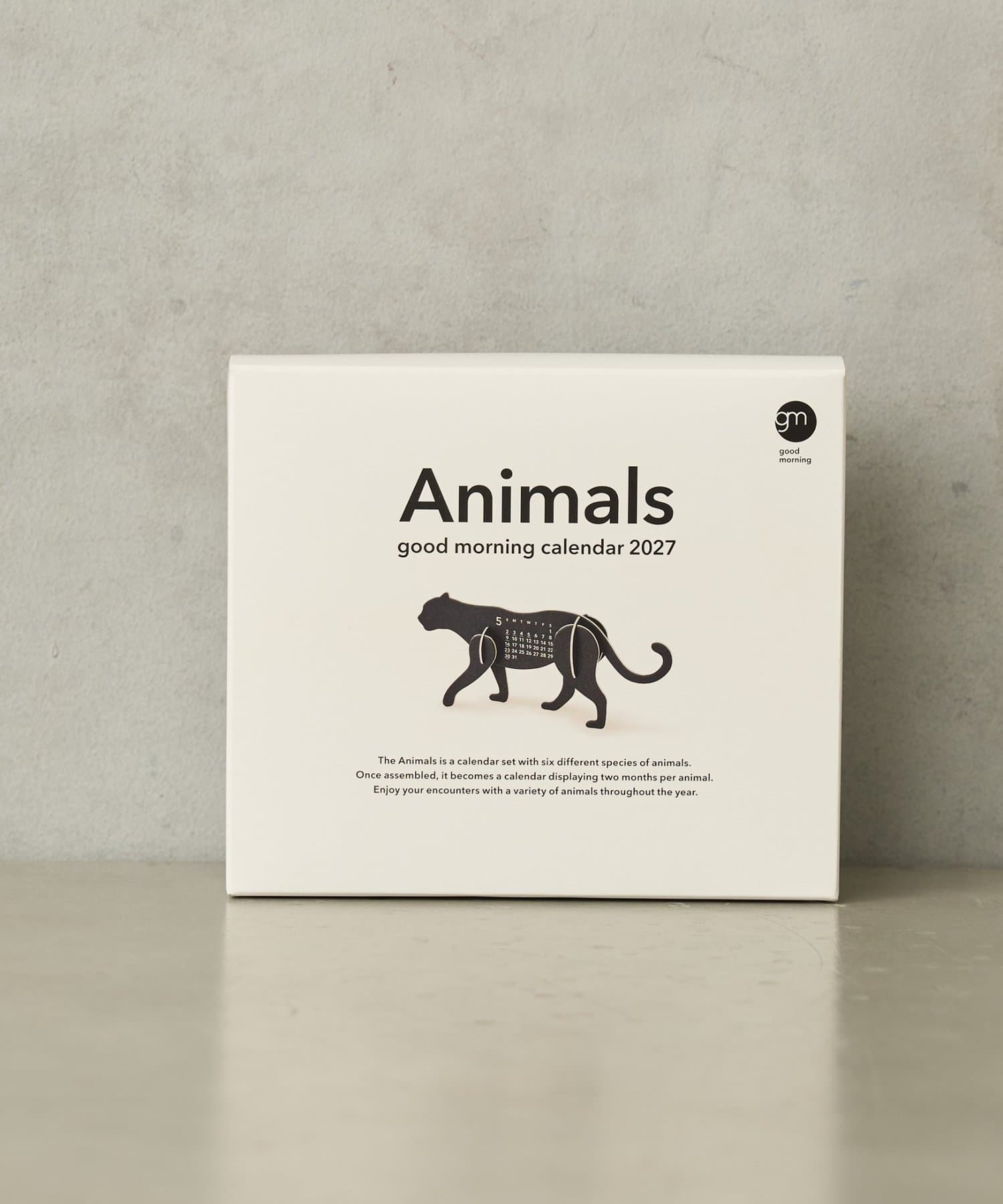 BIRTHDAY BAR(バースデイバー) good morning calendar 2027 Animals カレンダー