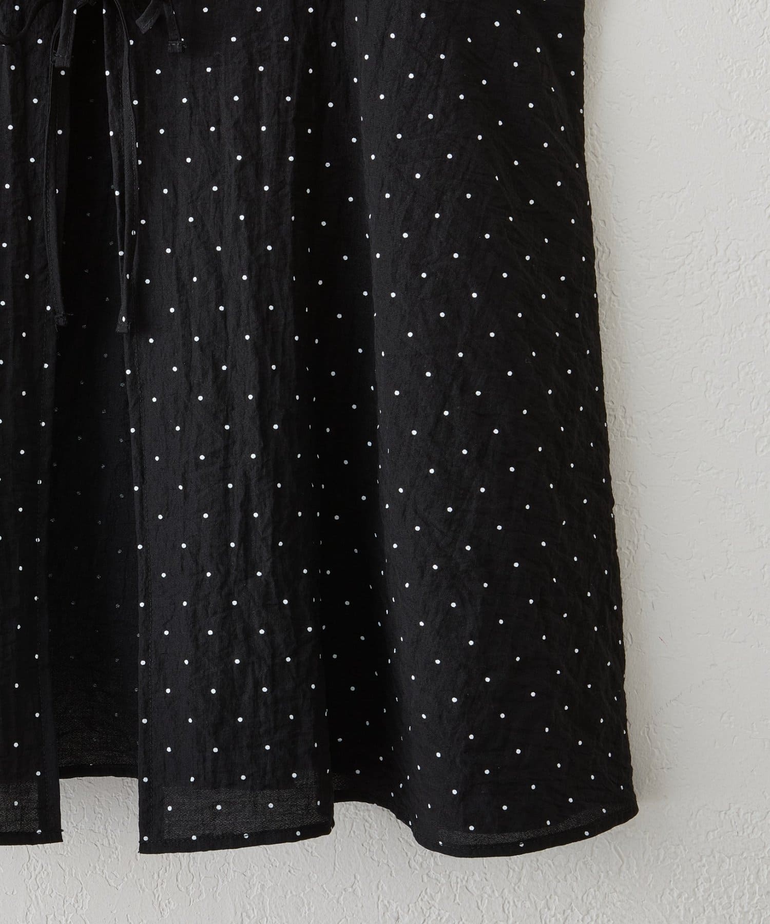 DISCOAT(ディスコート) シアードット前開きキャミソール