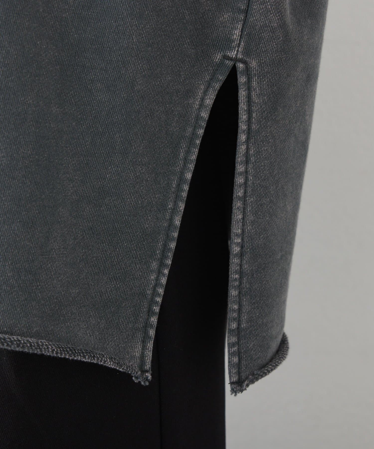 CIAOPANIC TYPY(チャオパニックティピー) アシッド加工裏毛フレンチスリーブロゴトップス