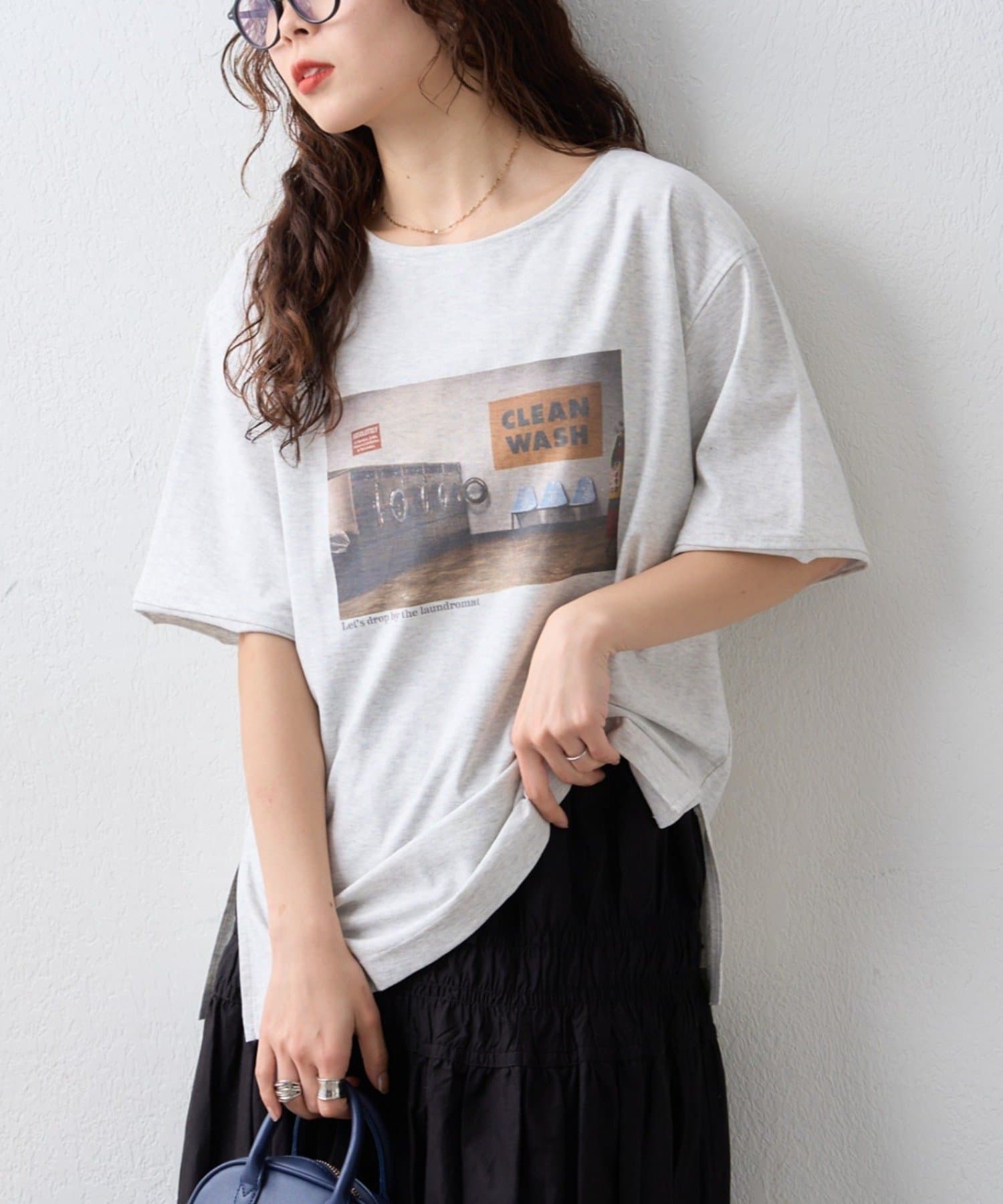 CIAOPANIC TYPY(チャオパニックティピー) ドライタッチアソートフォトプリント半袖Tee