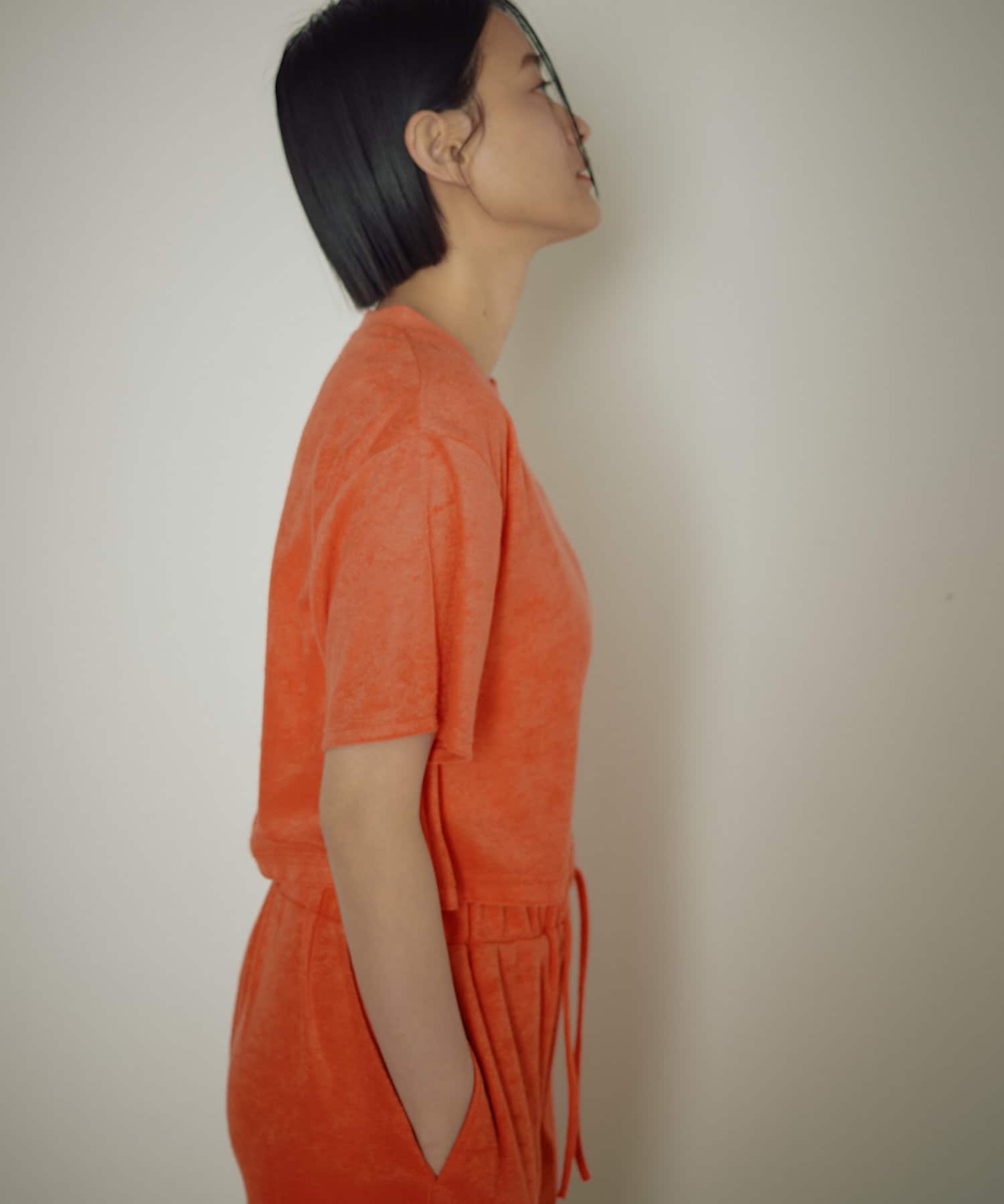 OUTLET(アウトレット) 【earthy_】パイルTEE