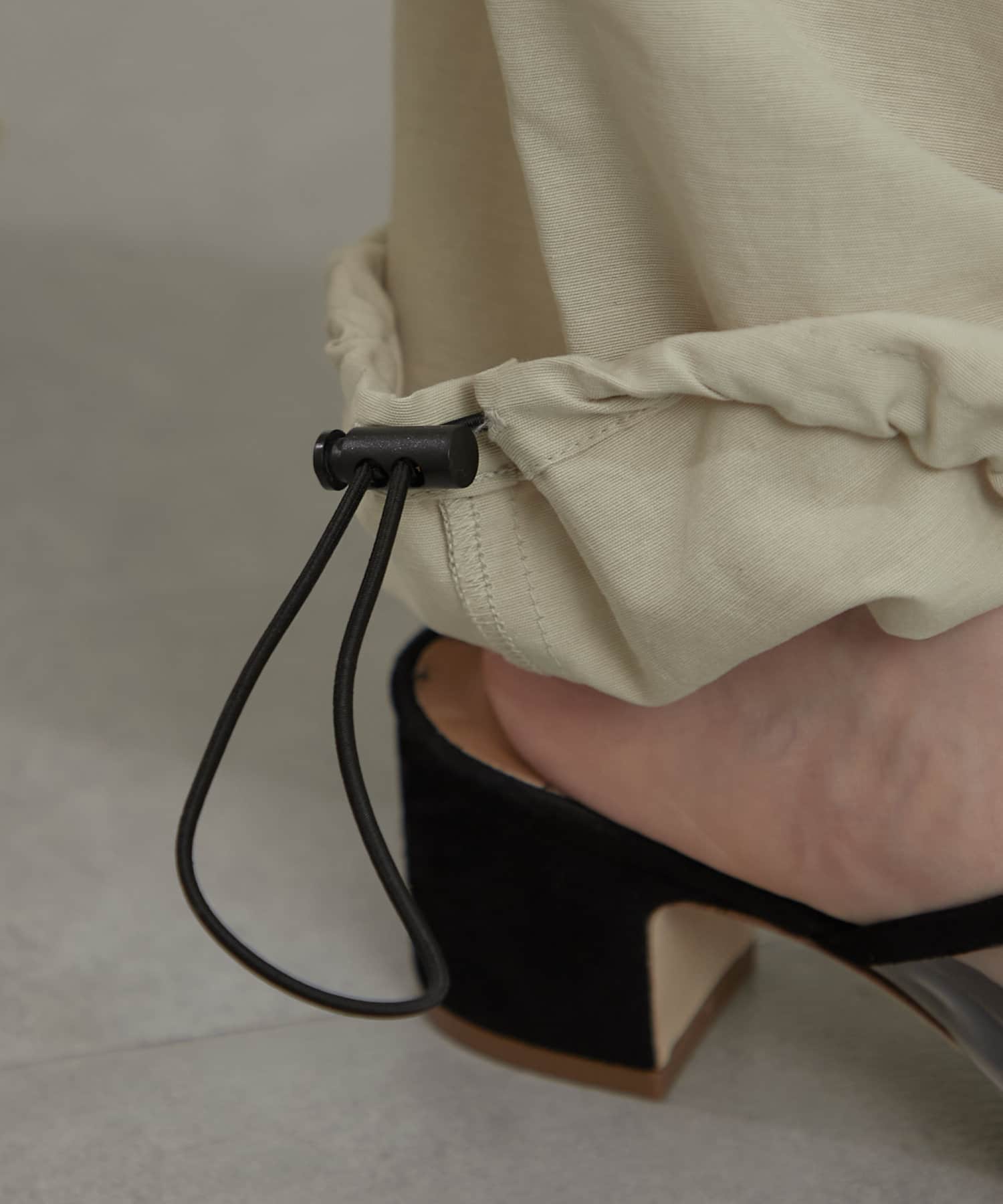 OUTLET(アウトレット) 【earthy_】カーゴパラシュートパンツ